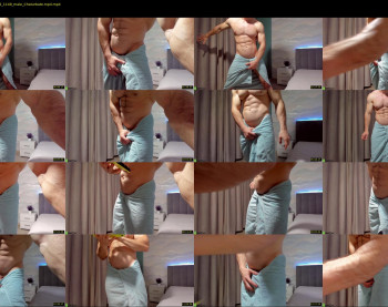 adam_muscle_ — 14 minute Chaturbate male cam show recording, 1080p, Dec 30, 2022