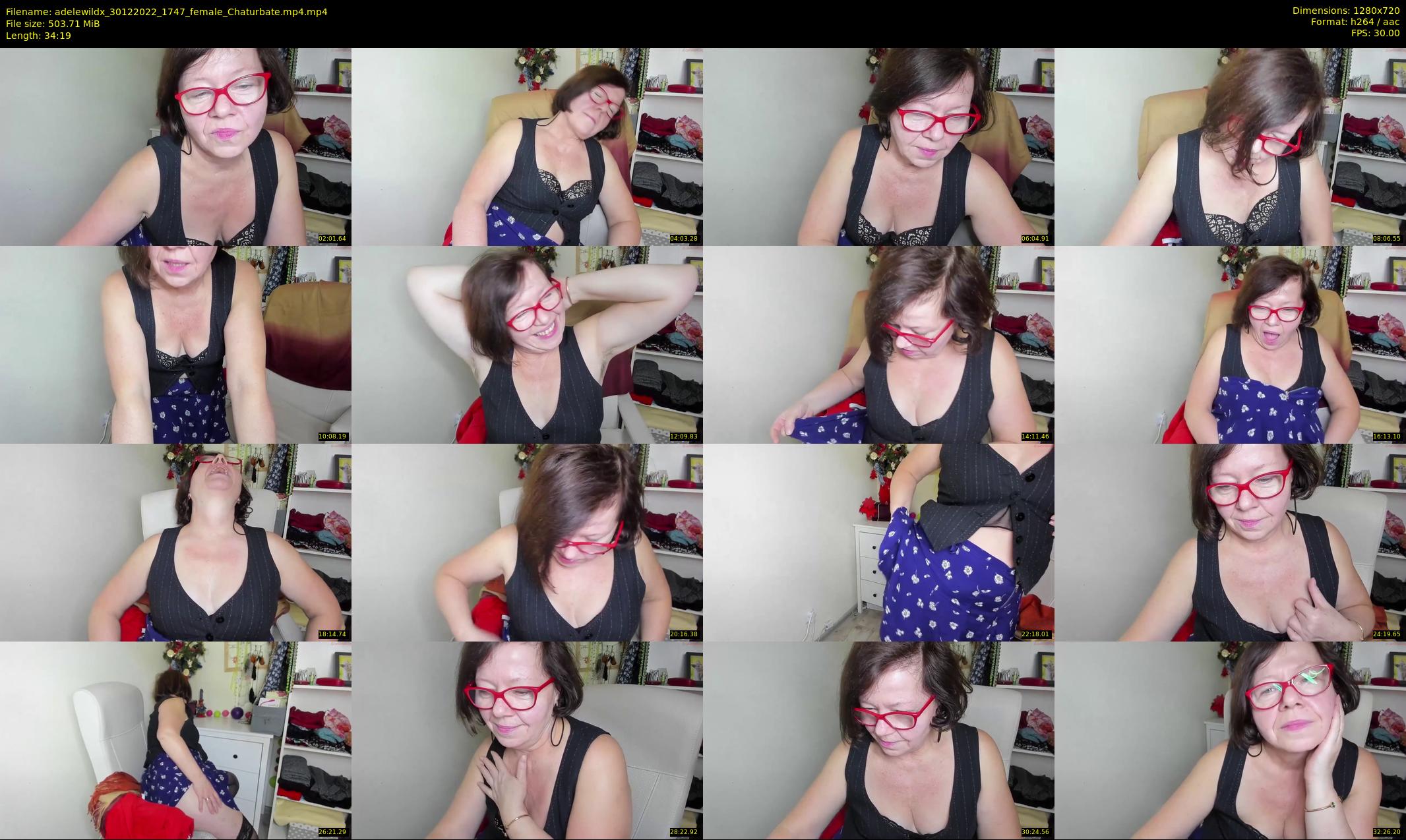 adelewildx — 35 minute Chaturbate female cam show recording, 720p, Dec 30, 2022