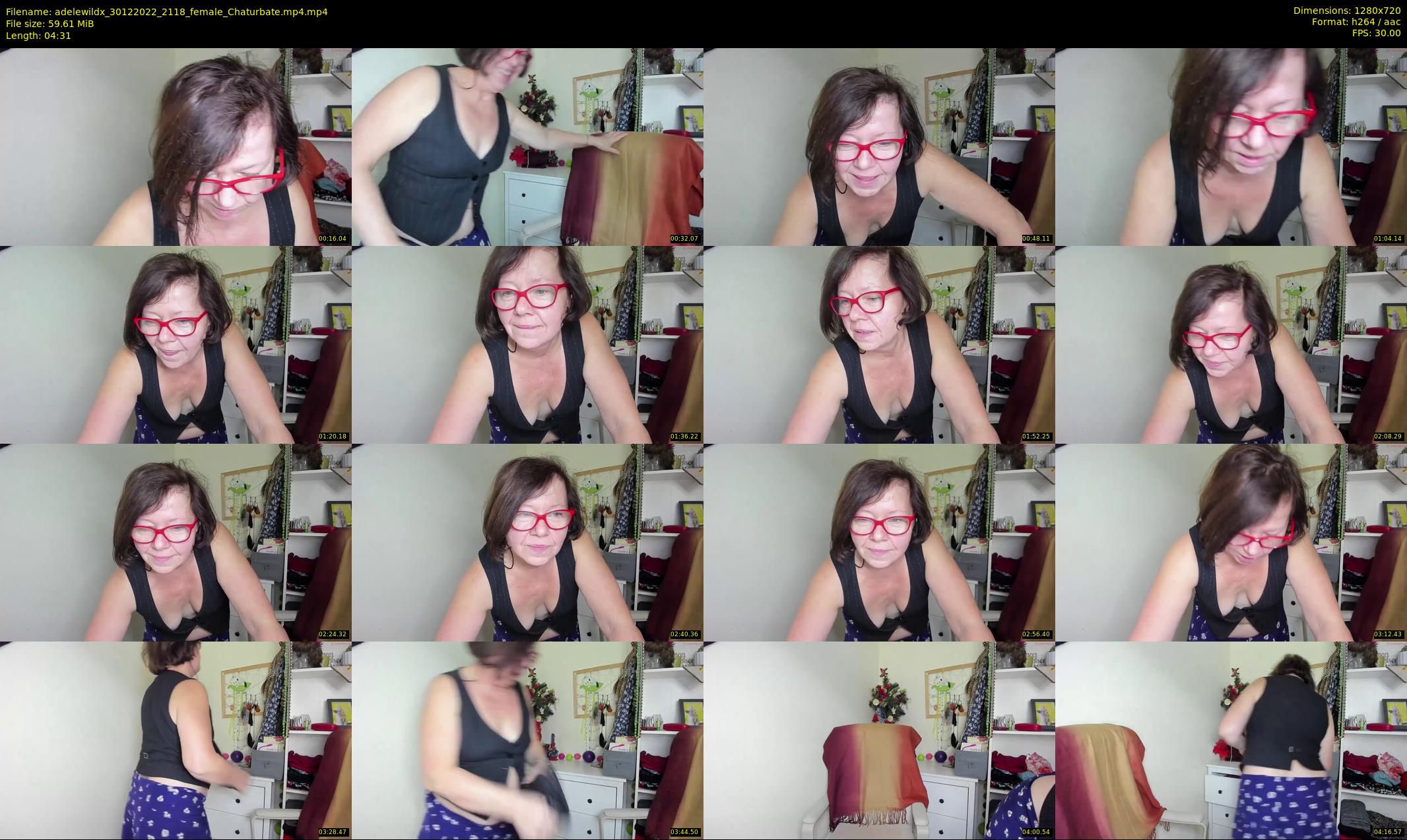 adelewildx — 5 minute Chaturbate female cam show recording, 720p, Dec 30, 2022