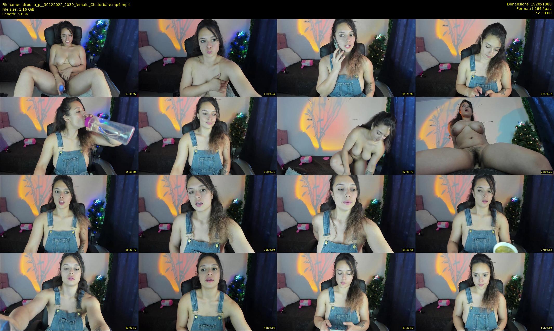 afrodita_p_ — 54 minute Chaturbate female cam show recording, 1080p, Dec 30, 2022