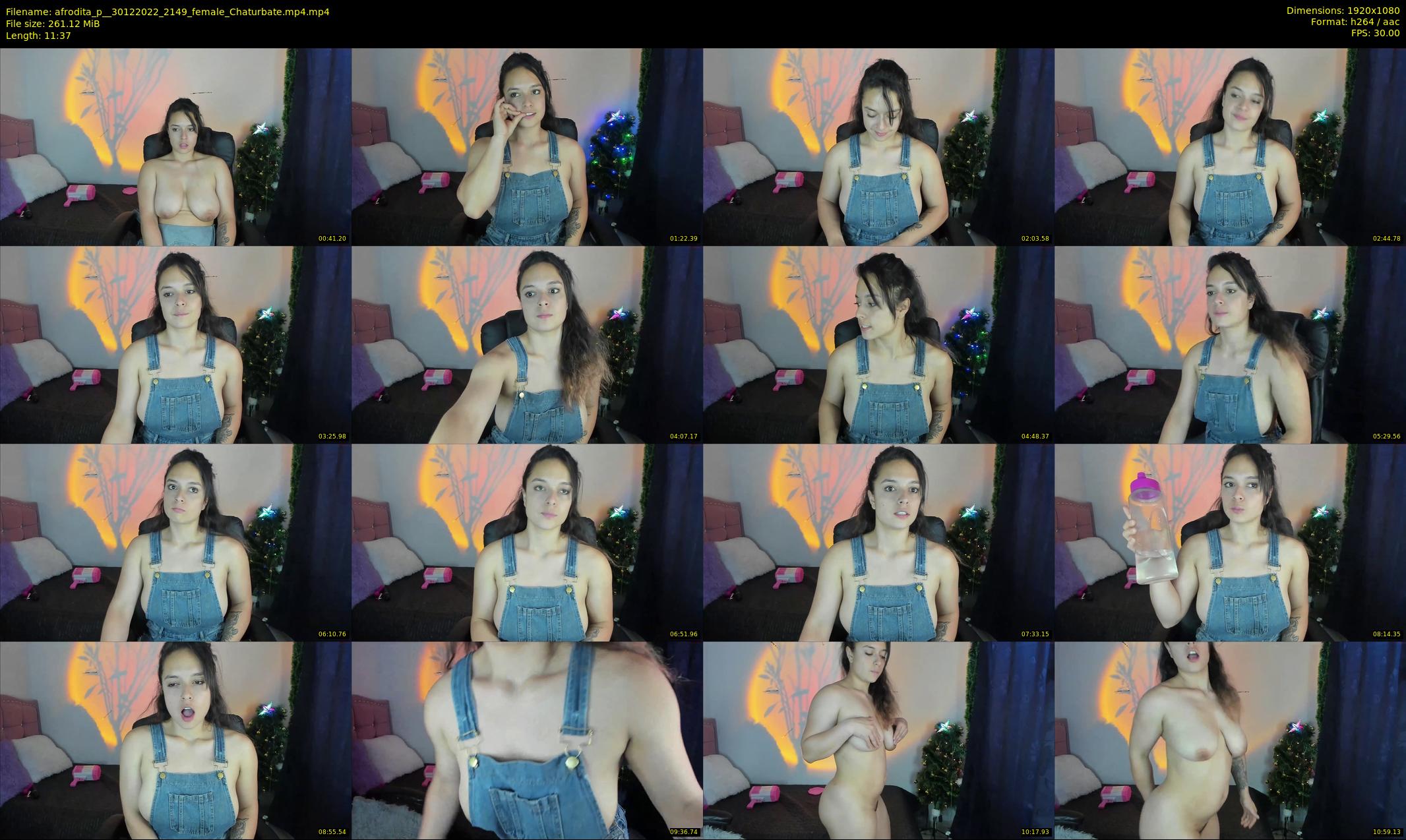 afrodita_p_ — 12 minute Chaturbate female cam show recording, 1080p, Dec 30, 2022