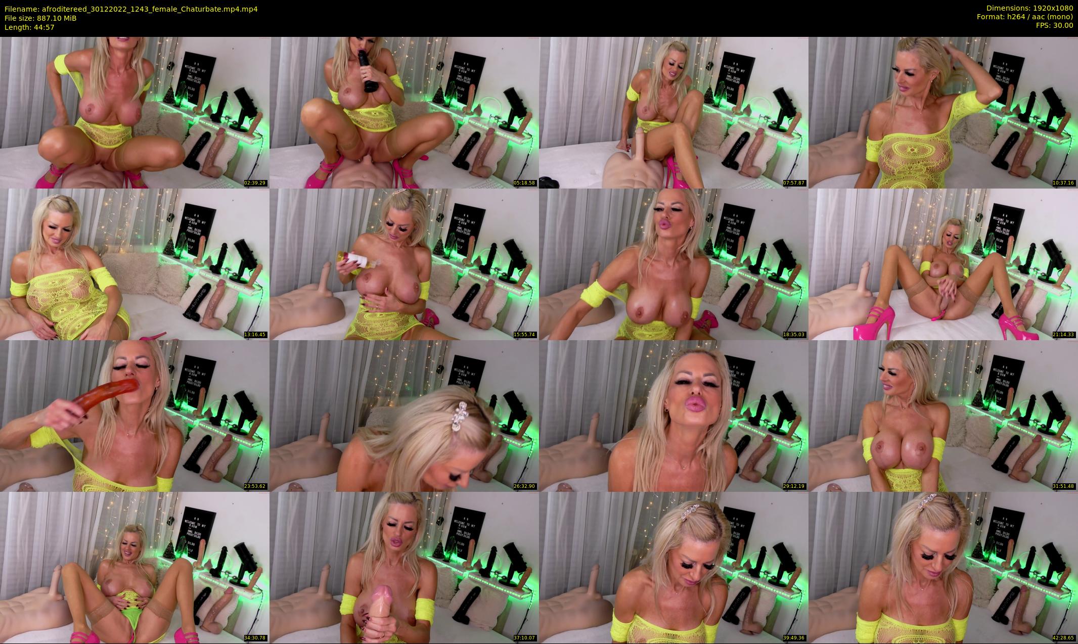 afroditereed — 45 minute Chaturbate female cam show recording, 1080p, Dec 30, 2022