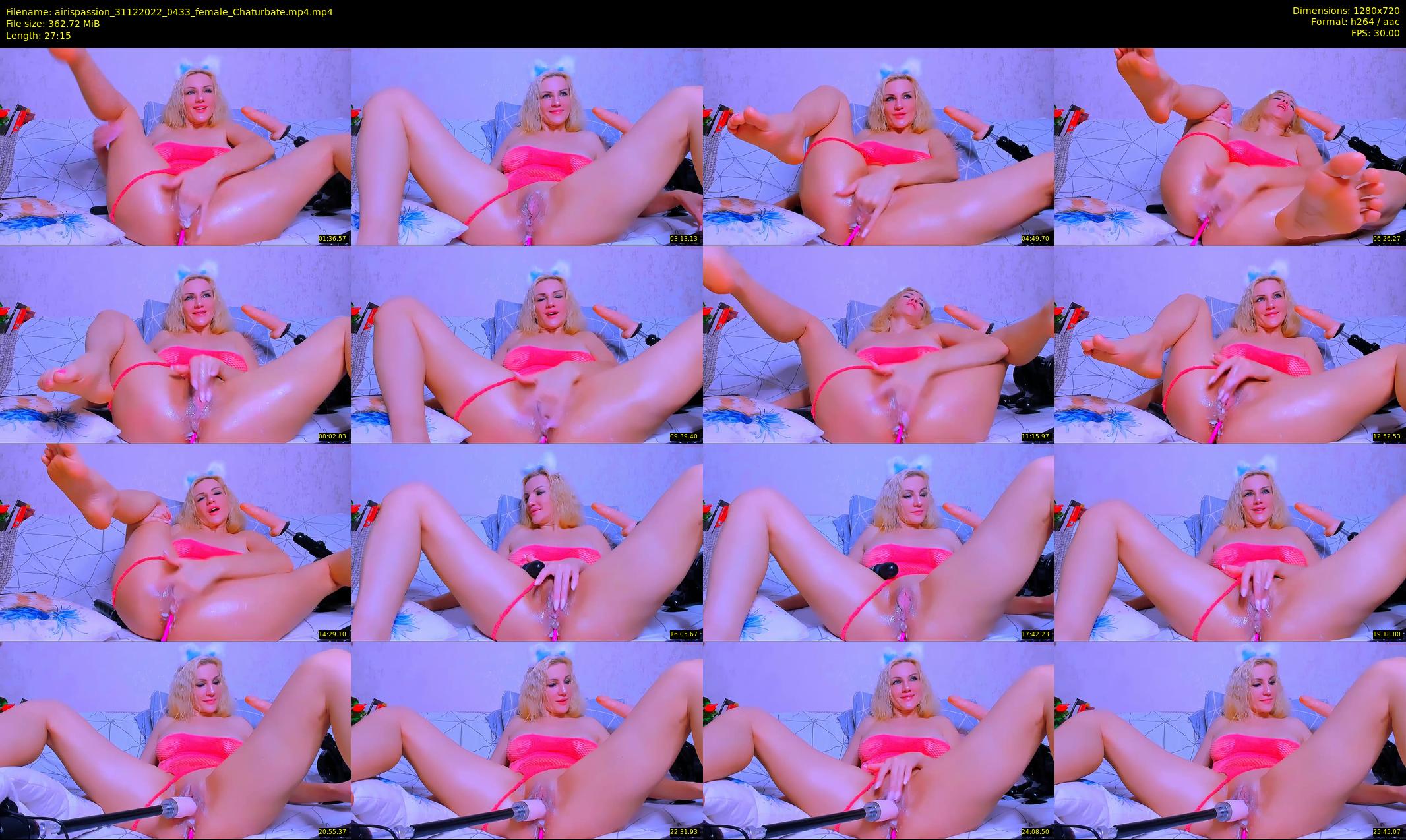 airispassion — 28 minute Chaturbate female cam show recording, 720p, Dec 31, 2022