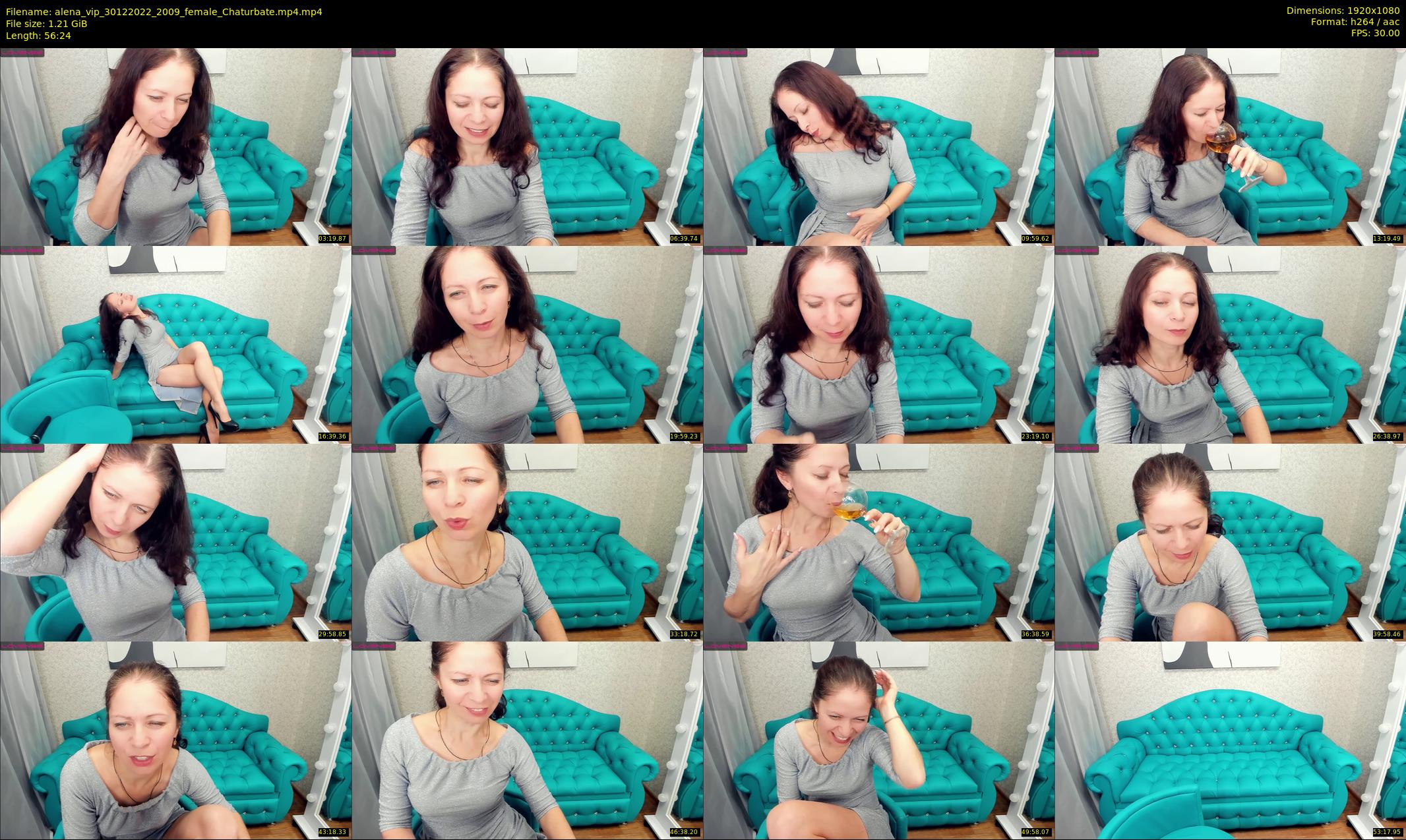 alena_vip — 57 minute Chaturbate female cam show recording, 1080p, Dec 30, 2022