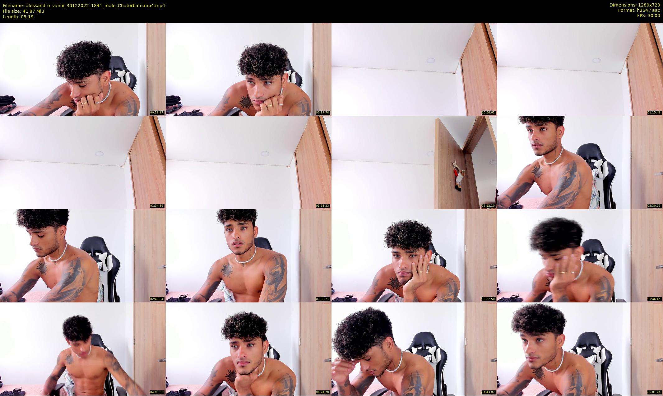 alessandro_vanni — 6 minute Chaturbate male cam show recording, 720p, Dec 30, 2022