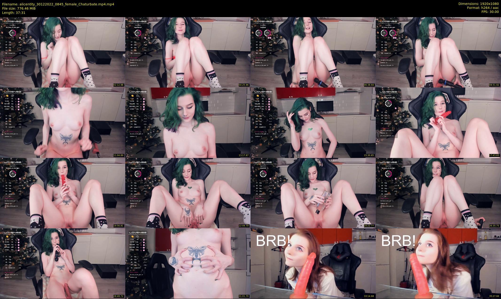 alicentity — 38 minute Chaturbate female cam show recording, 1080p, Dec 30, 2022