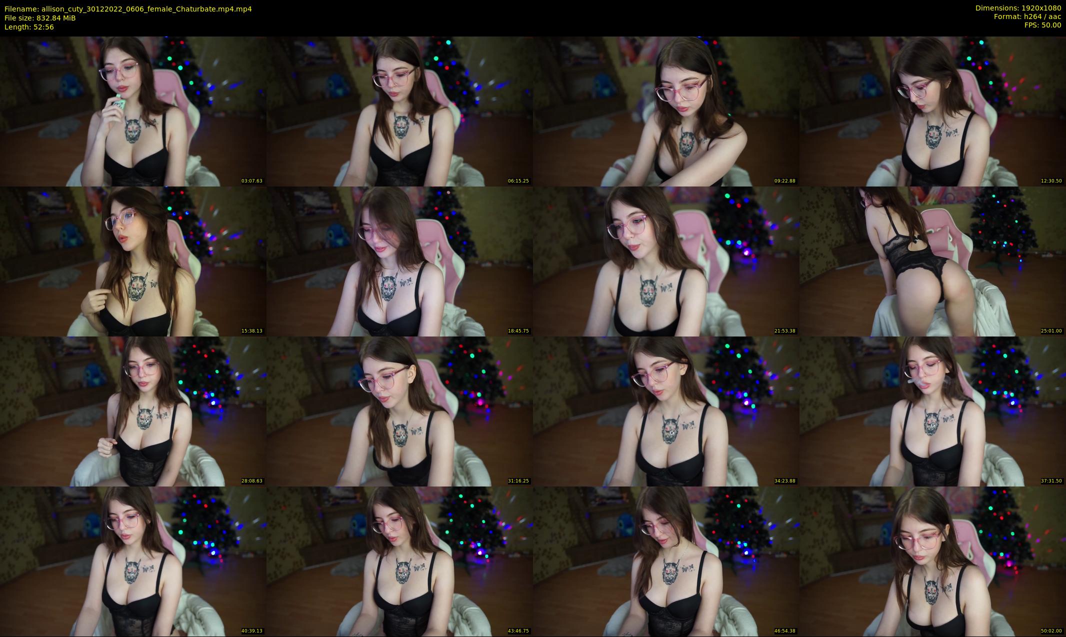 allison_cuty — 53 minute Chaturbate female cam show recording, 1080p, Dec 30, 2022