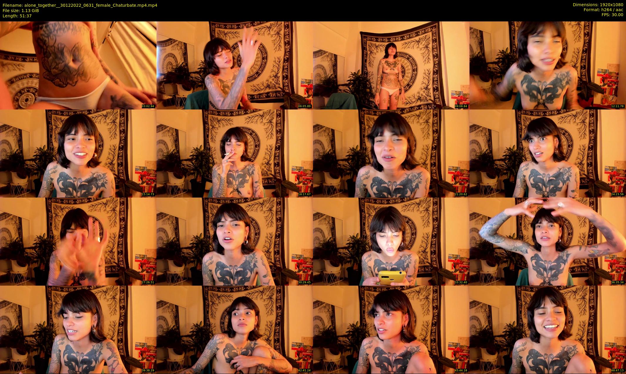 alone_together_ — 52 minute Chaturbate female cam show recording, 1080p, Dec 30, 2022