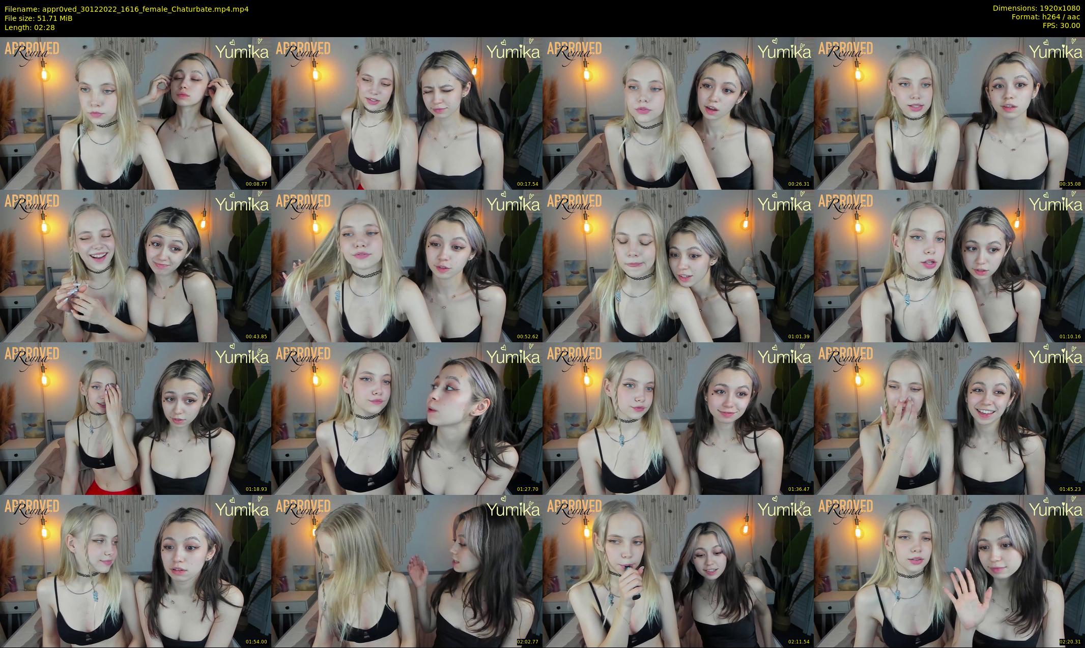 appr0ved — 3 minute Chaturbate female cam show recording, 1080p, Dec 30, 2022