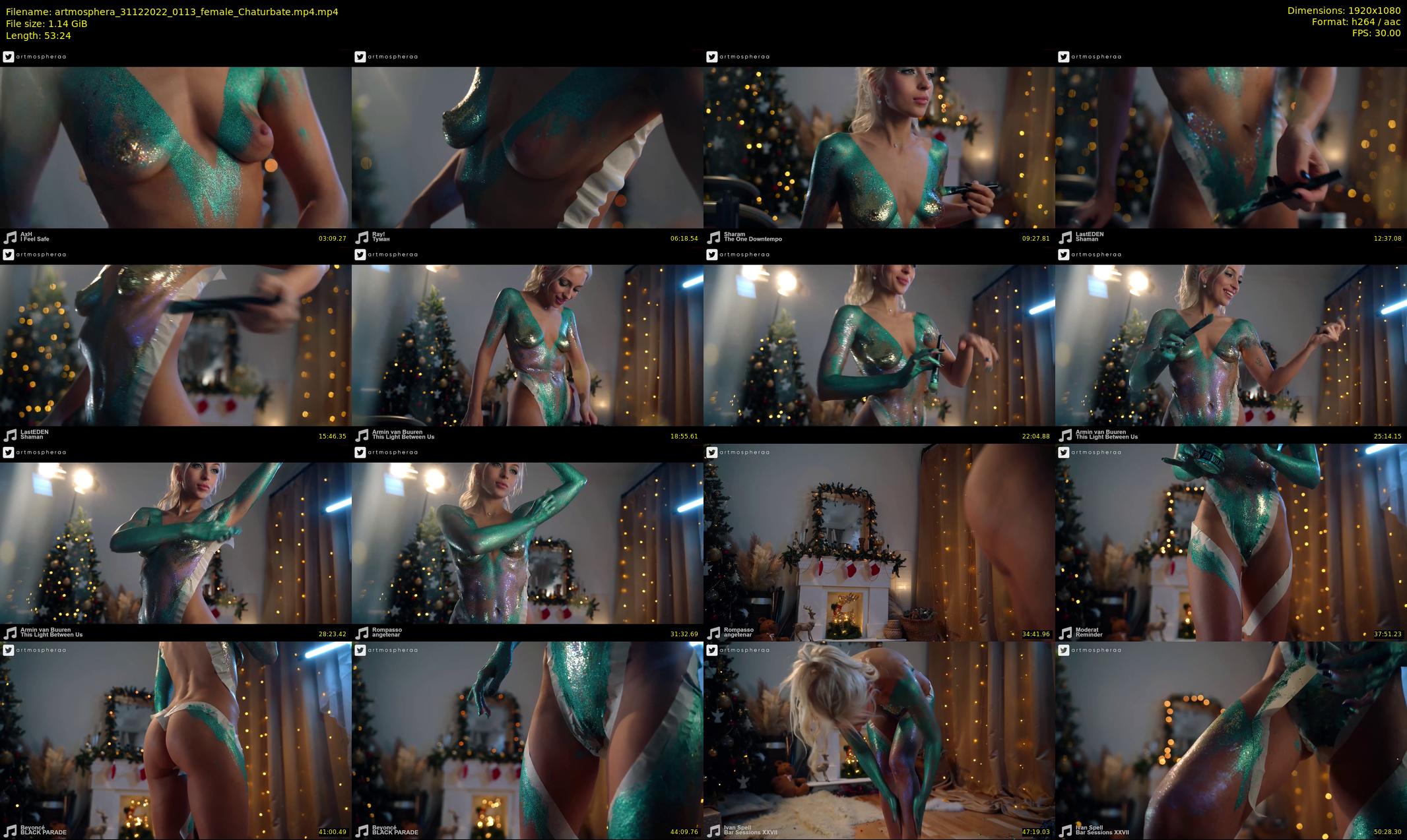 artmosphera — 54 minute Chaturbate female cam show recording, 1080p, Dec 31, 2022