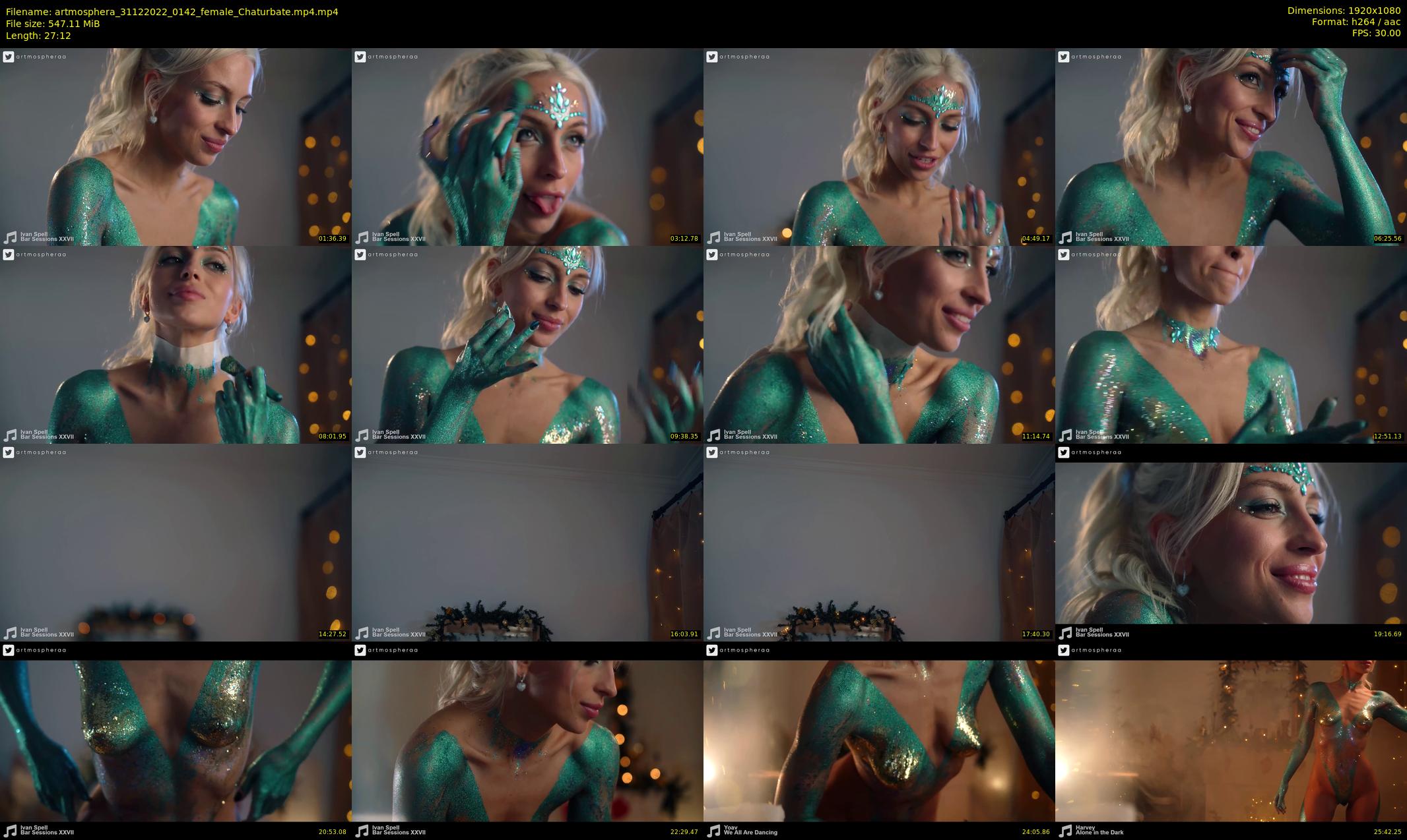 artmosphera — 28 minute Chaturbate female cam show recording, 1080p, Dec 31, 2022