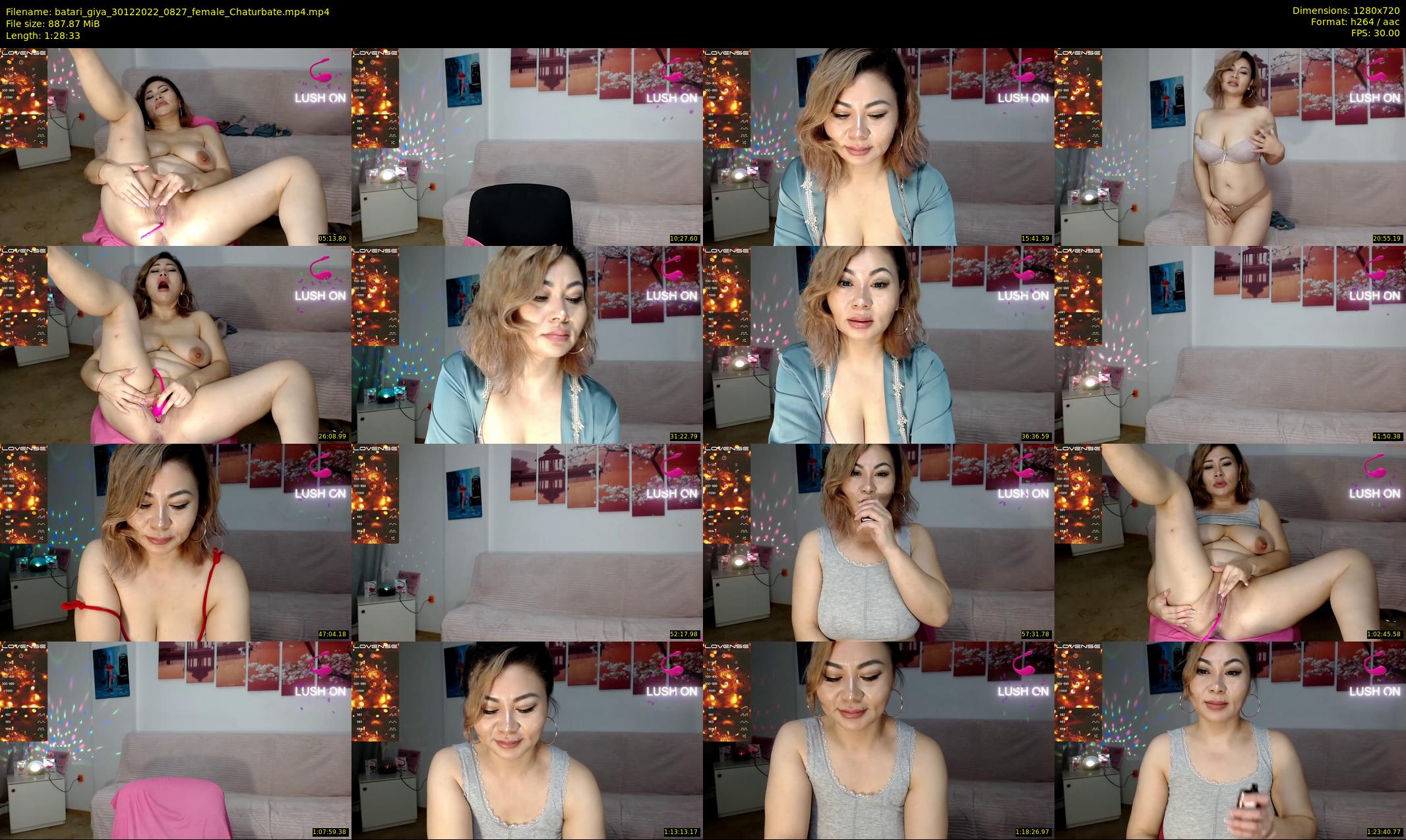 batari_giya — 89 minute Chaturbate female cam show recording, 720p, Dec 30, 2022