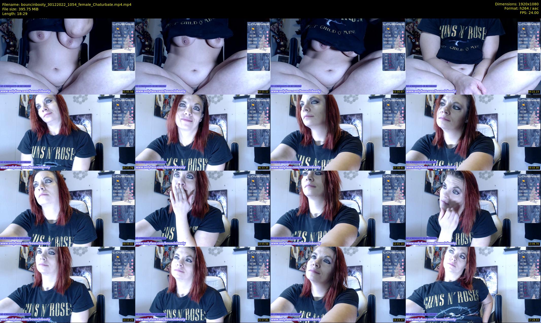 bouncinbooty — 19 minute Chaturbate female cam show recording, 1080p, Dec 30, 2022