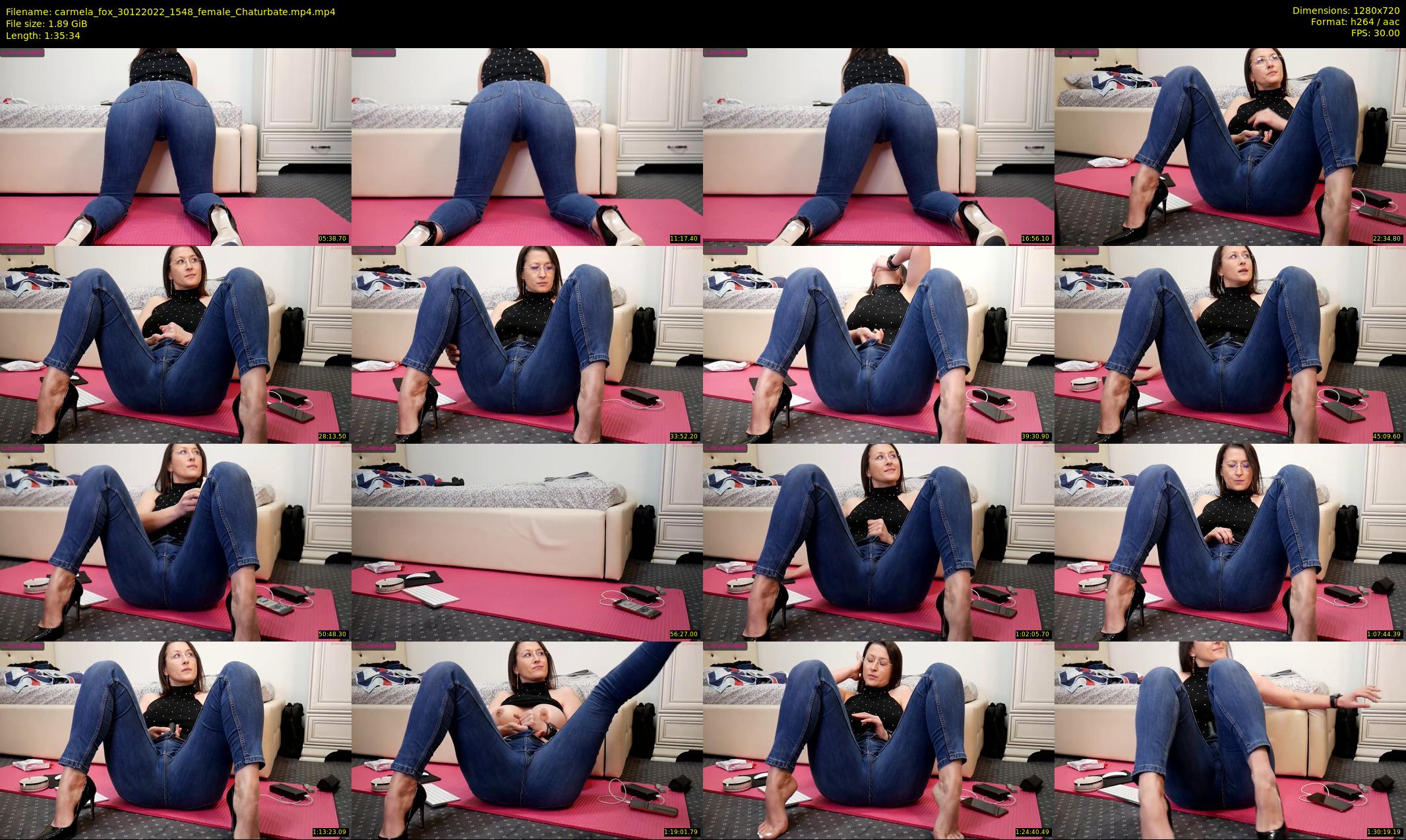 carmela_fox — 96 minute Chaturbate female cam show recording, 720p, Dec 30, 2022