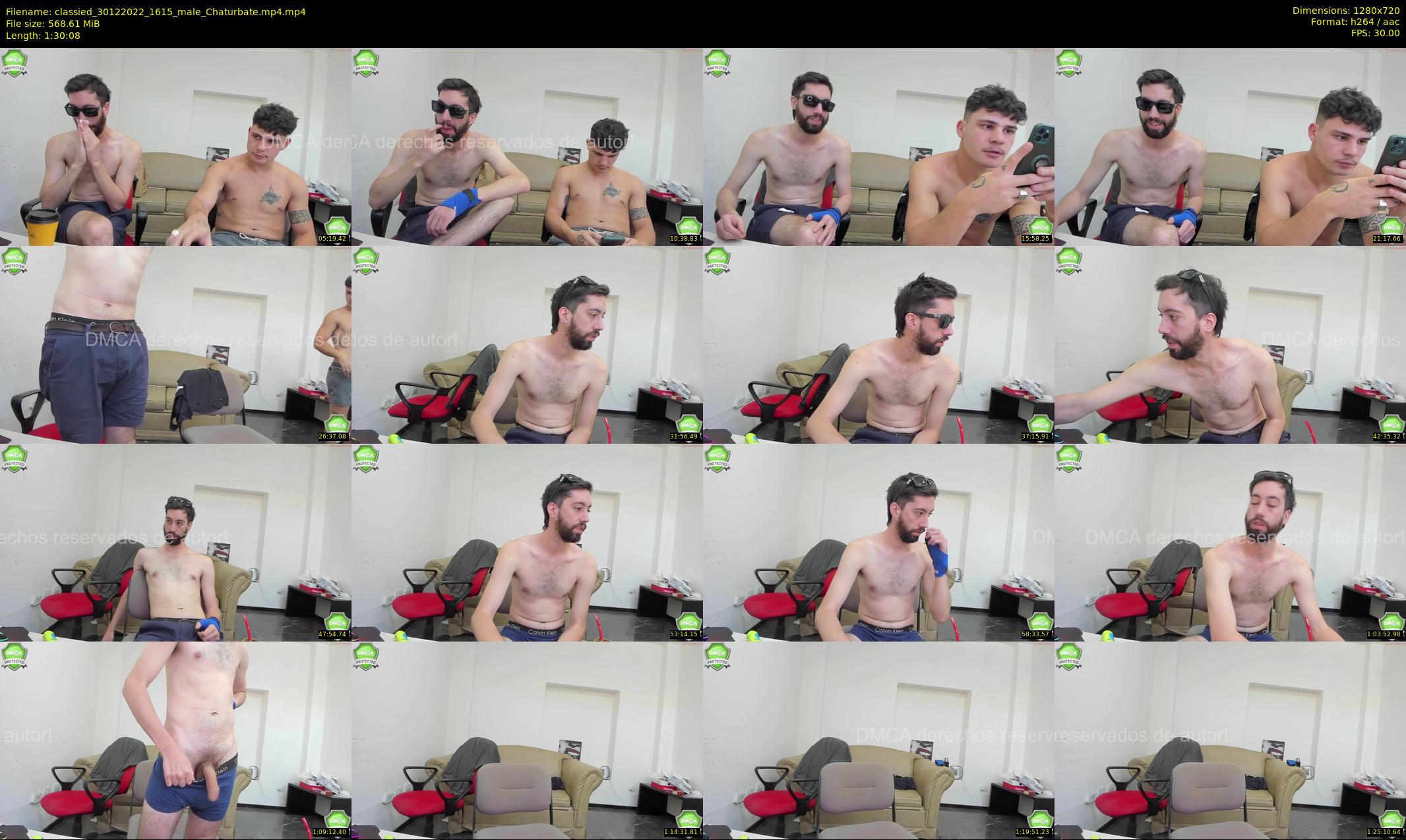 classied — 91 minute Chaturbate male cam show recording, 720p, Dec 30, 2022