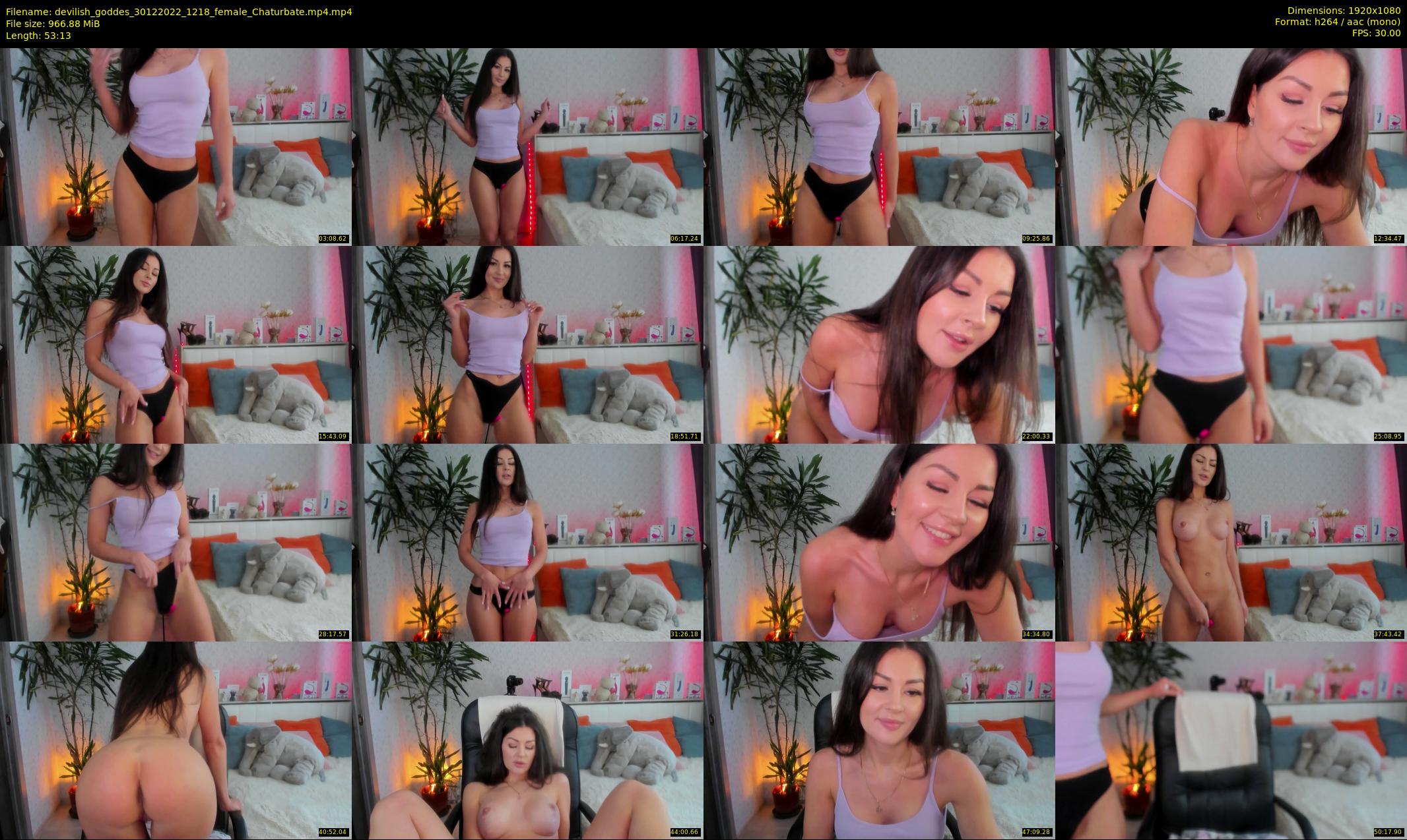 devilish_goddes — 54 minute Chaturbate female cam show recording, 1080p, Dec 30, 2022