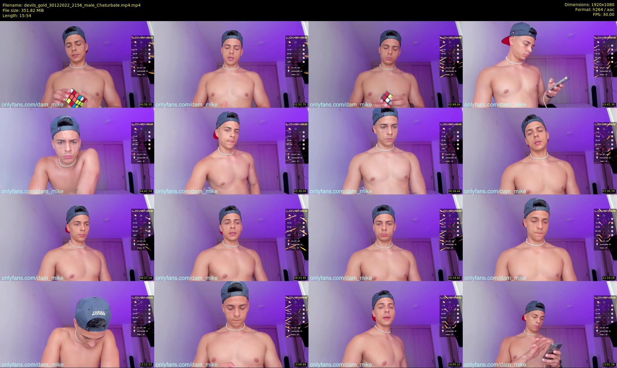 devils_gold — 16 minute Chaturbate male cam show recording, 1080p, Dec 30, 2022
