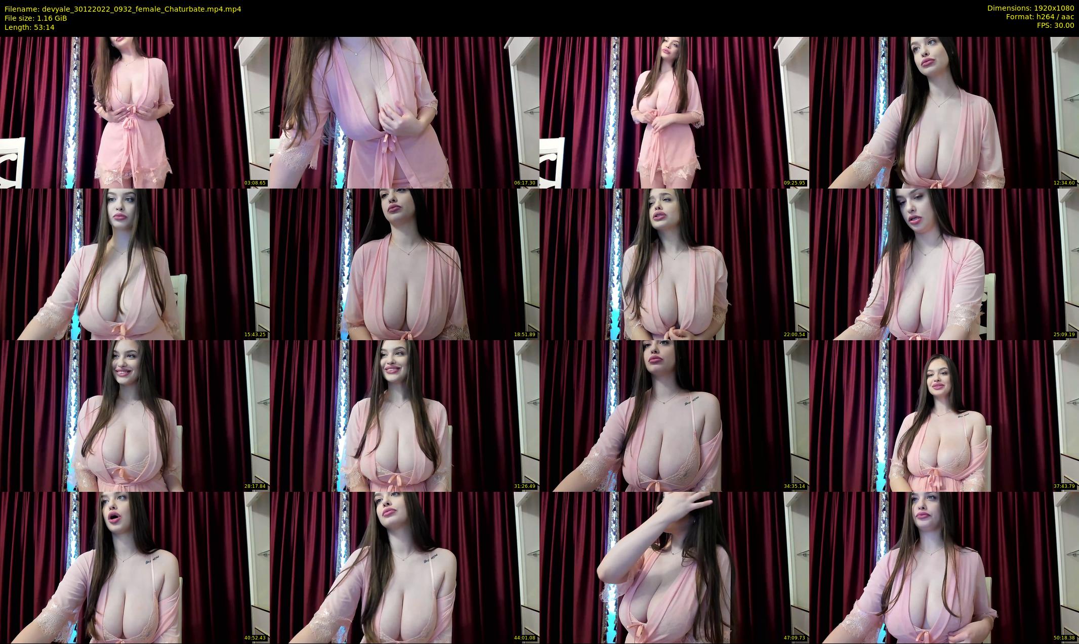 devyale — 54 minute Chaturbate female cam show recording, 1080p, Dec 30, 2022