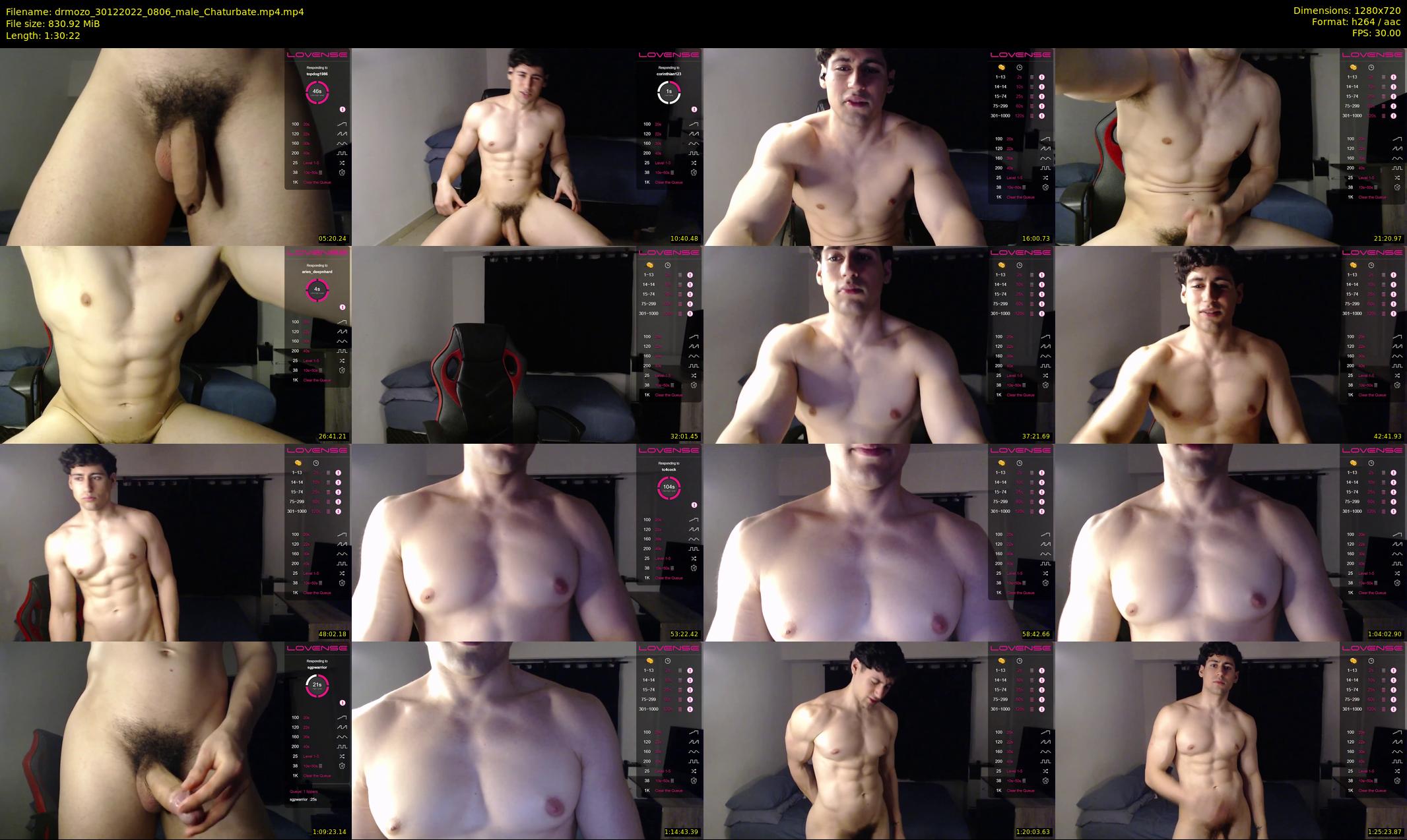 drmozo — 91 minute Chaturbate male cam show recording, 720p, Dec 30, 2022