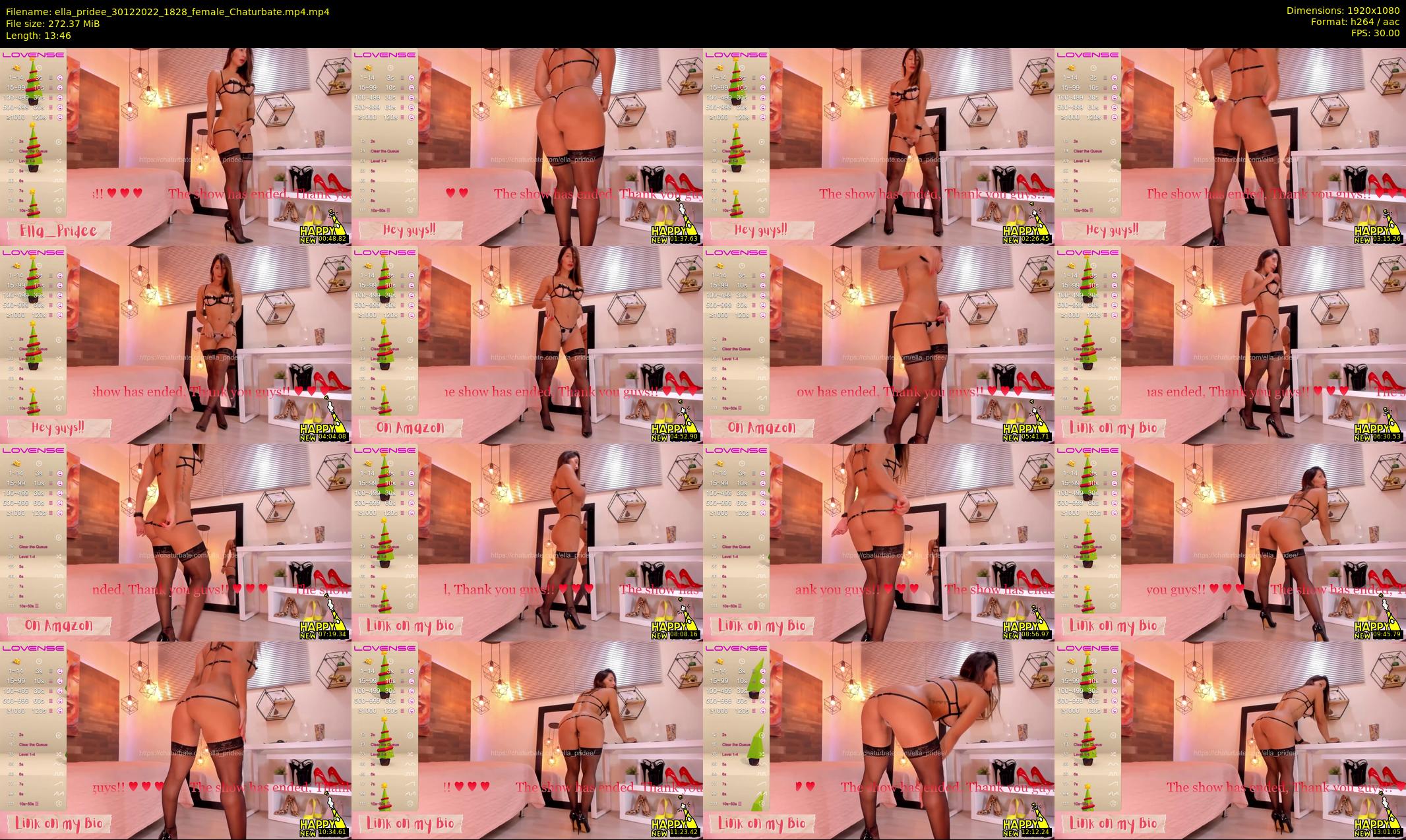 ella_pridee — 14 minute Chaturbate female cam show recording, 1080p, Dec 30, 2022