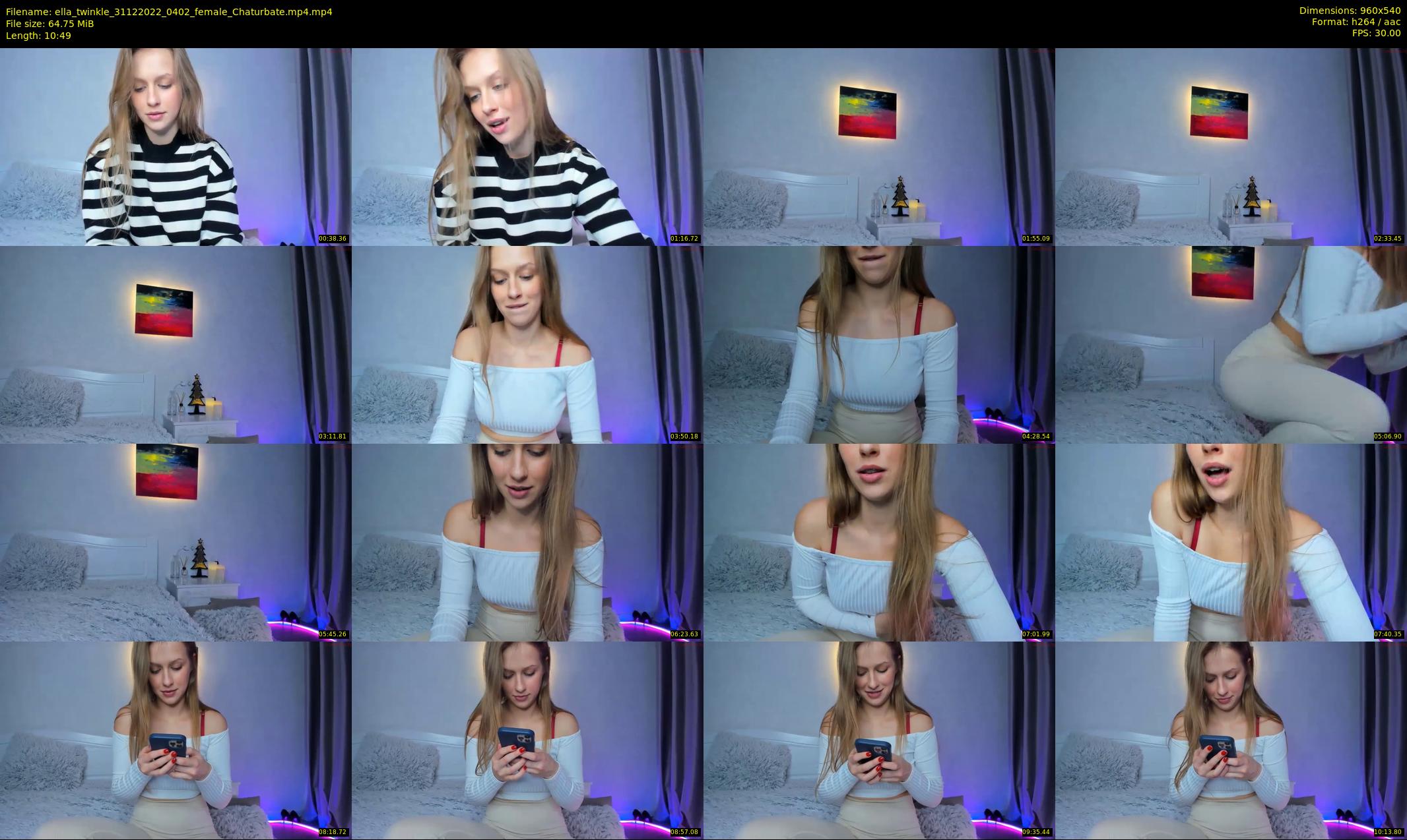 ella_twinkle — 11 minute Chaturbate female cam show recording, 480p, Dec 31, 2022