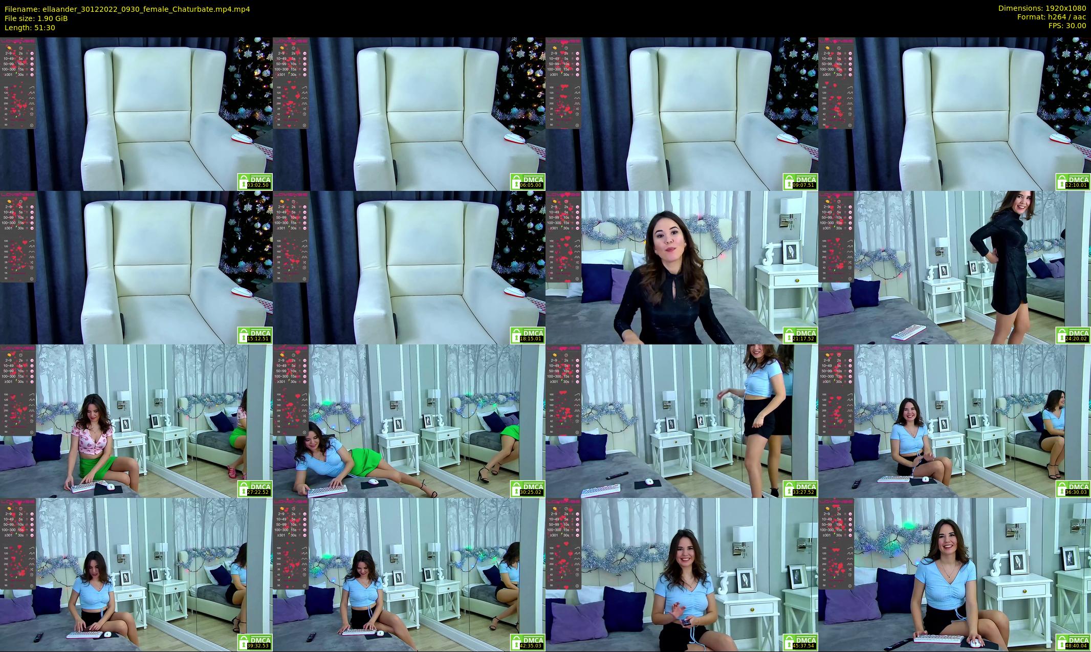 ellaander — 52 minute Chaturbate female cam show recording, 1080p, Dec 30, 2022