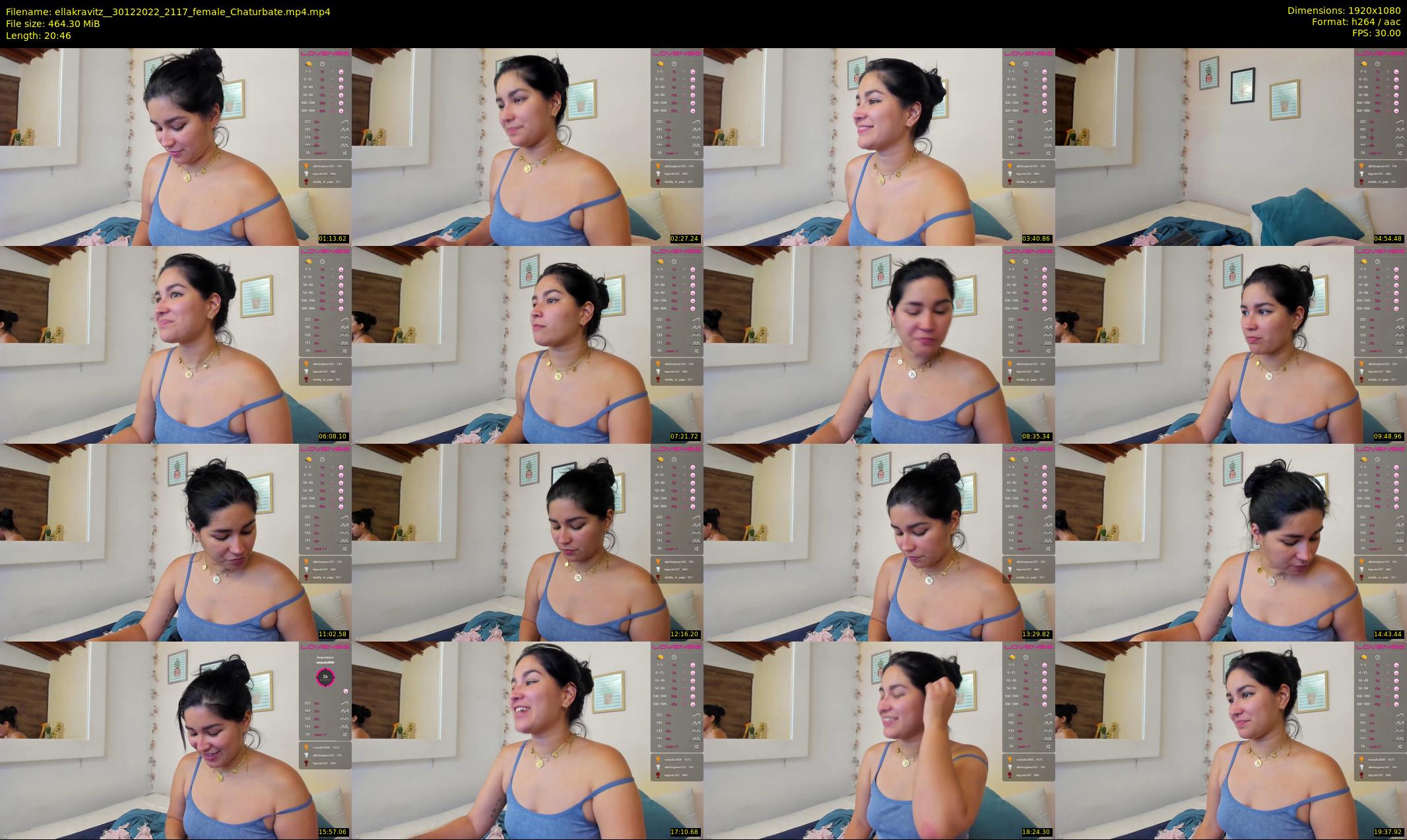 ellakravitz_ — 21 minute Chaturbate female cam show recording, 1080p, Dec 30, 2022