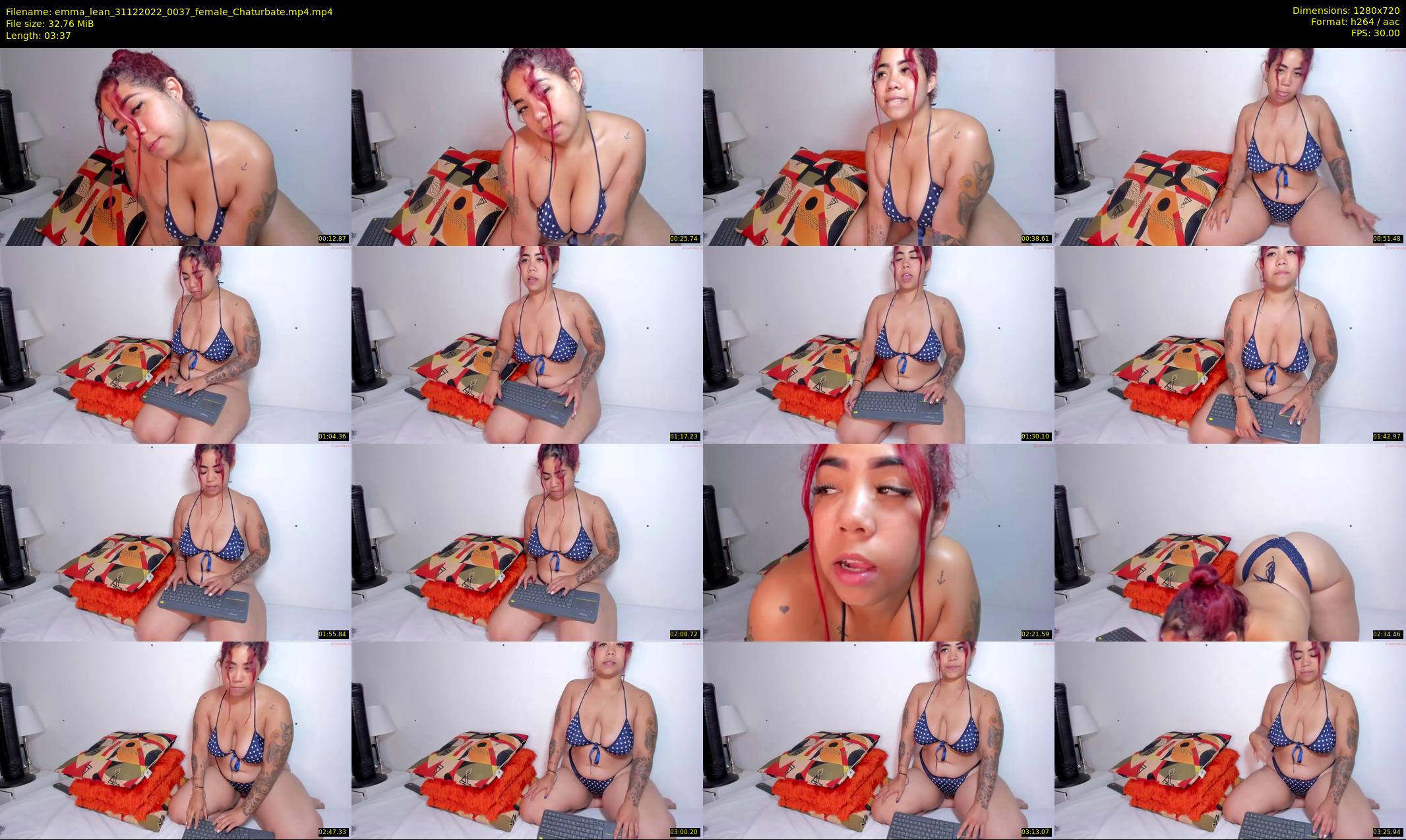 emma_lean — 4 minute Chaturbate female cam show recording, 720p, Dec 31, 2022