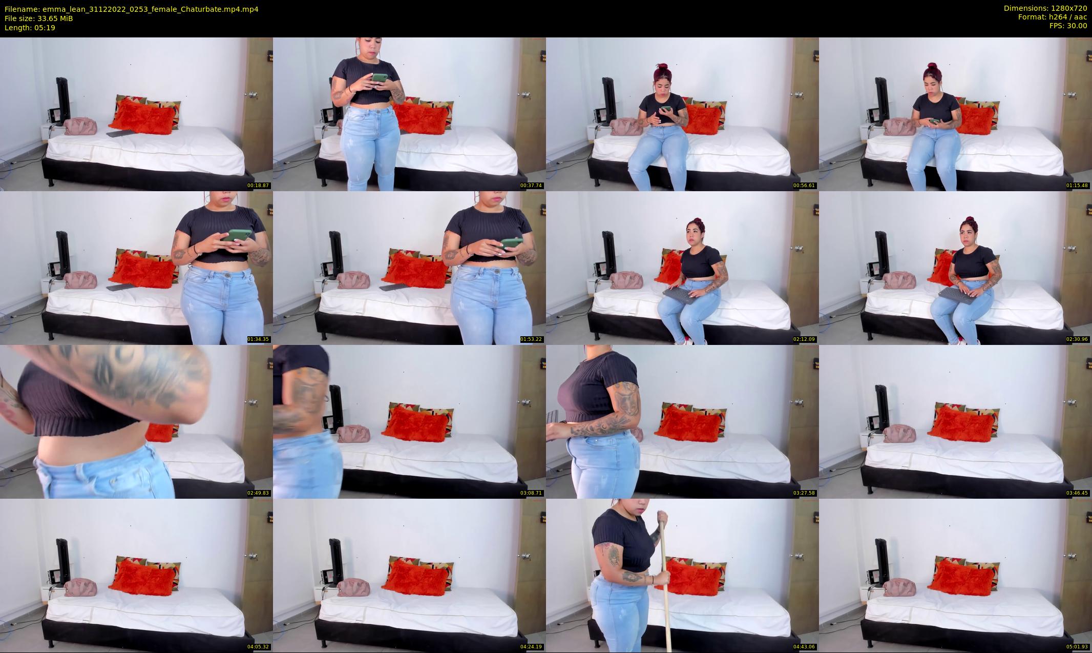 emma_lean — 6 minute Chaturbate female cam show recording, 720p, Dec 31, 2022