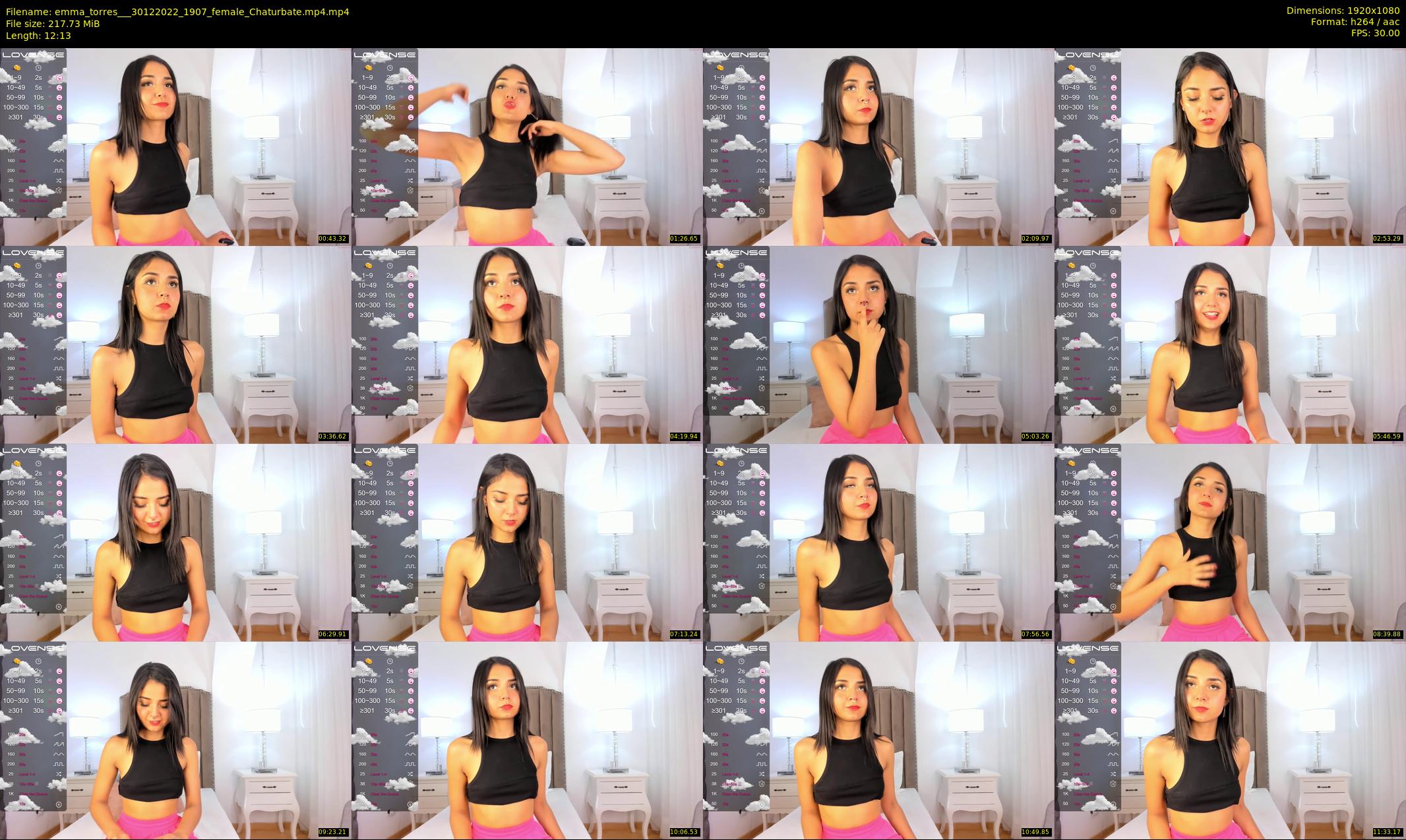 emma_torres__ — 13 minute Chaturbate female cam show recording, 1080p, Dec 30, 2022