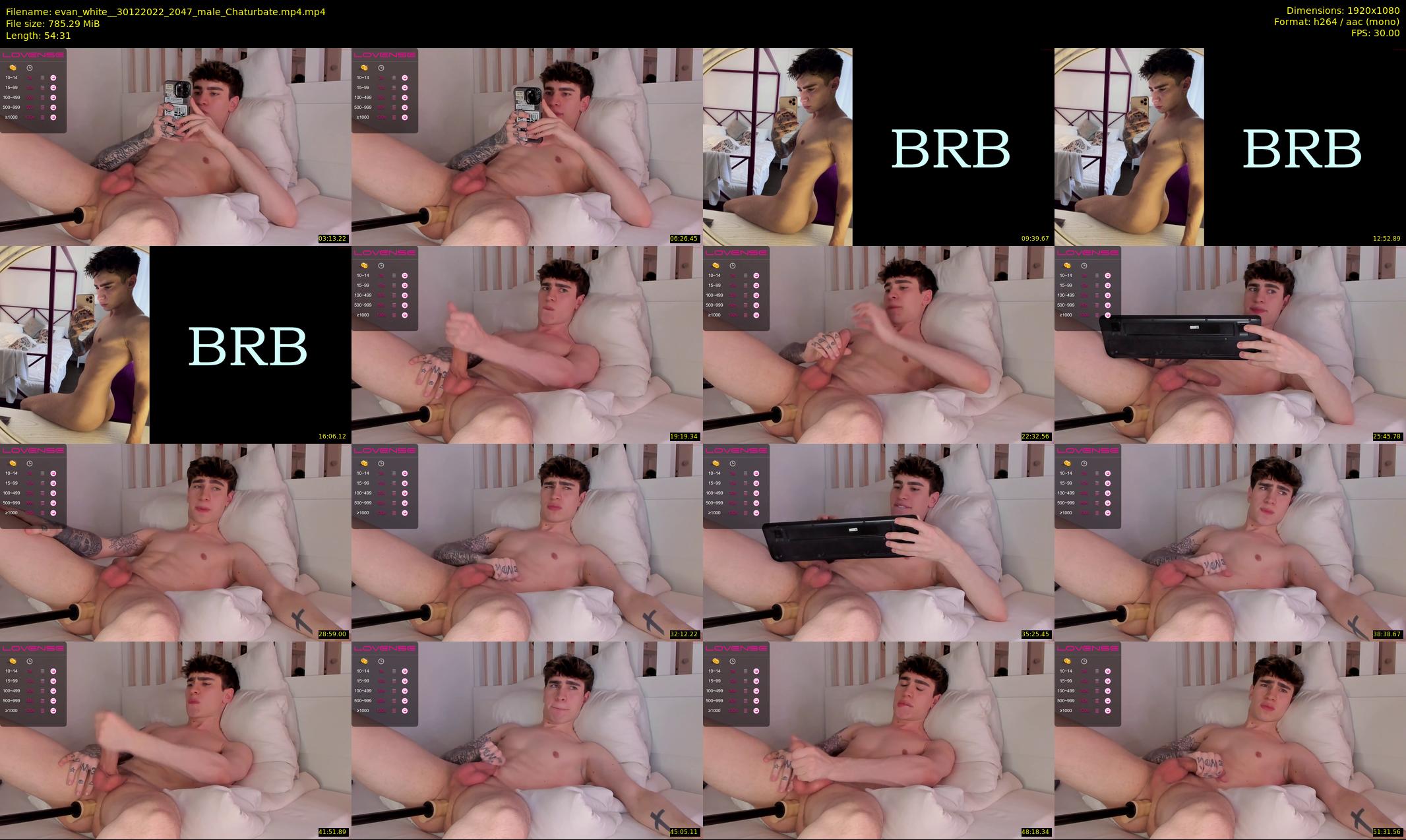 evan_white_ — 55 minute Chaturbate male cam show recording, 1080p, Dec 30, 2022