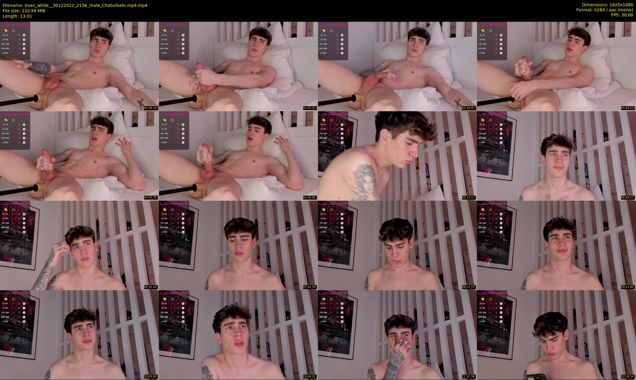 evan_white_ — 14 minute Chaturbate male cam show recording, 1080p, Dec 30, 2022
