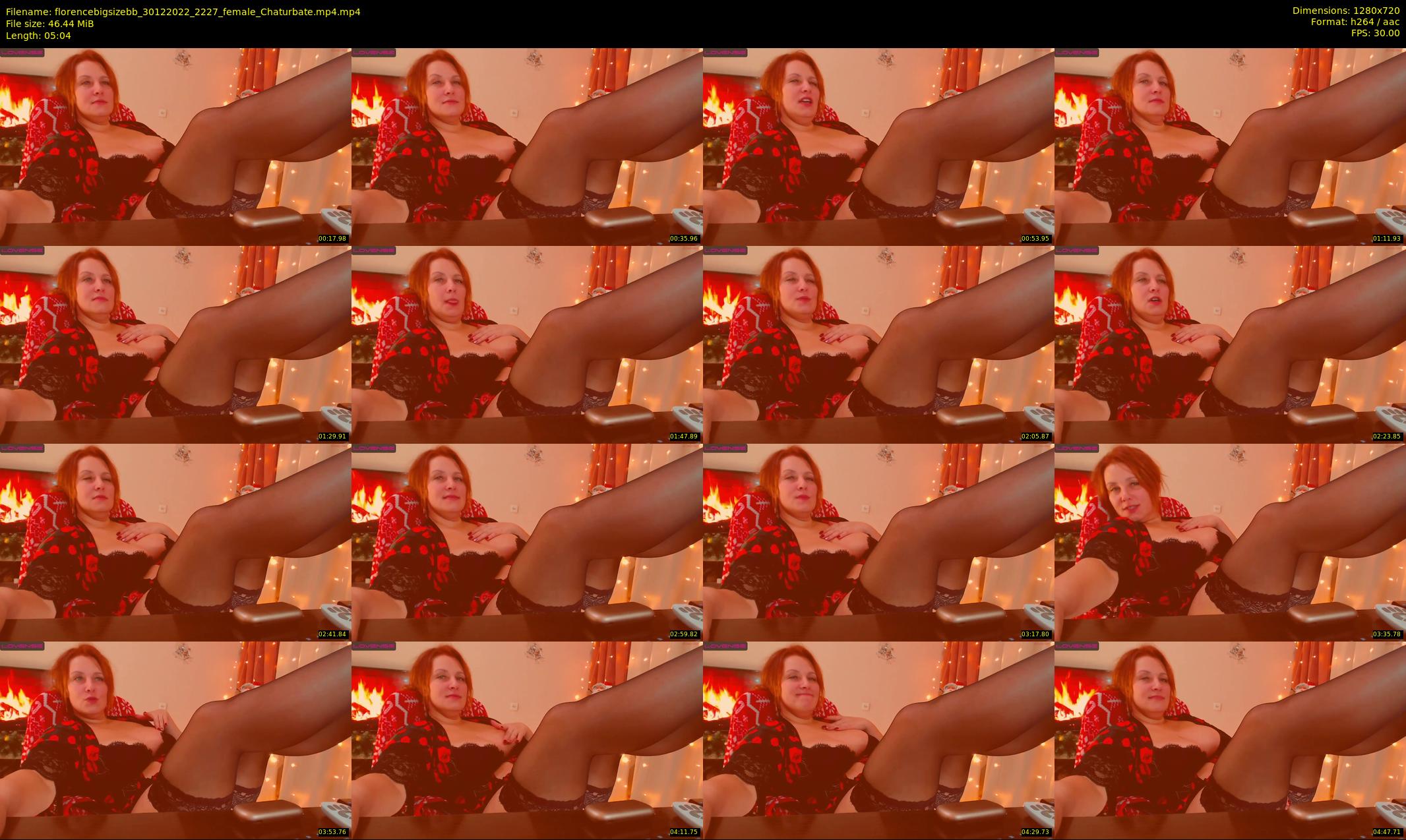florencebigsizebb — 6 minute Chaturbate female cam show recording, 720p, Dec 30, 2022
