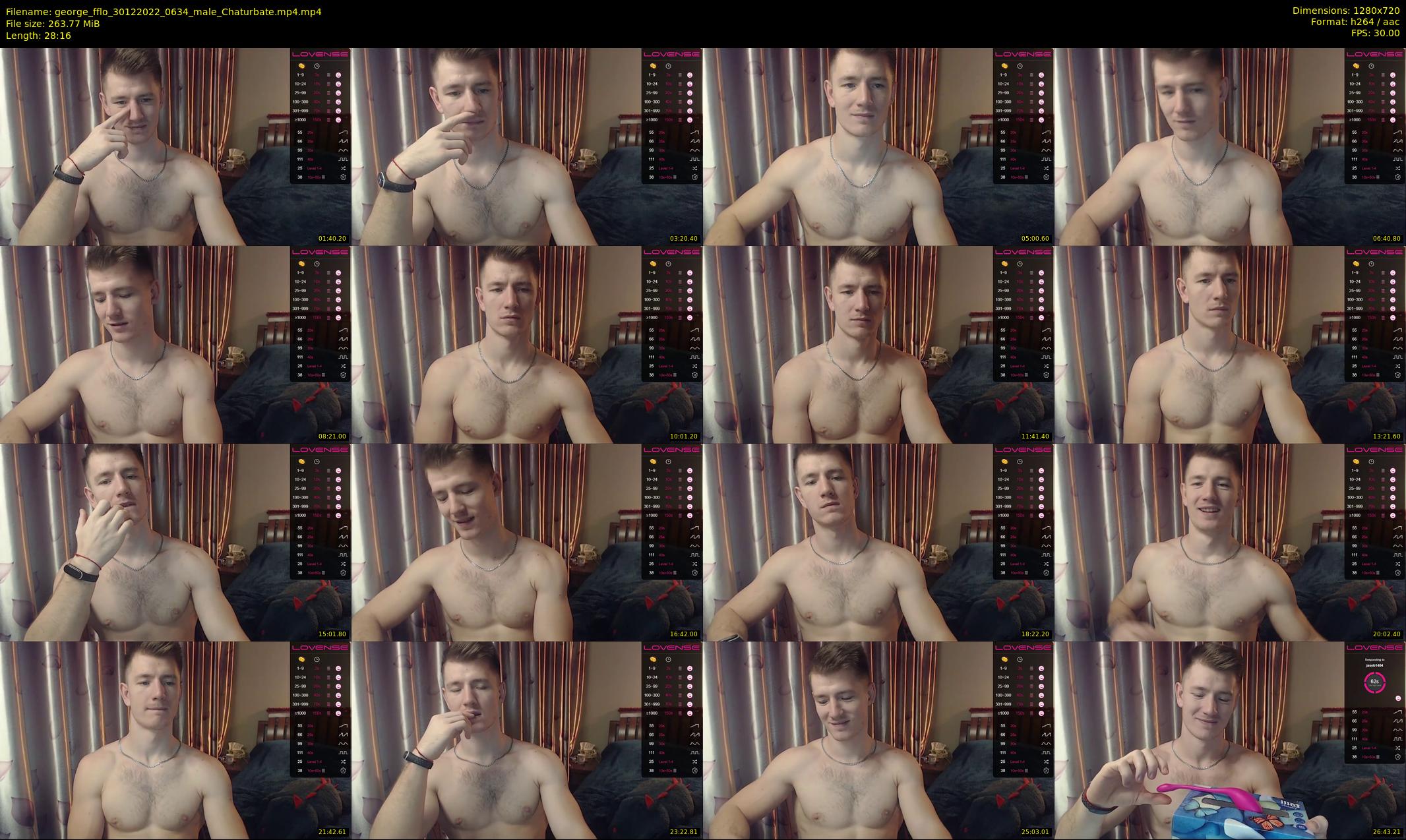 george_fflo — 29 minute Chaturbate male cam show recording, 720p, Dec 30, 2022