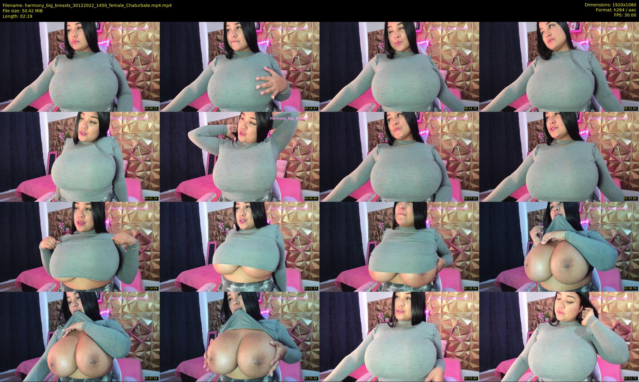 harmony_big_breasts — 3 minute Chaturbate female cam show recording, 1080p, Dec 30, 2022