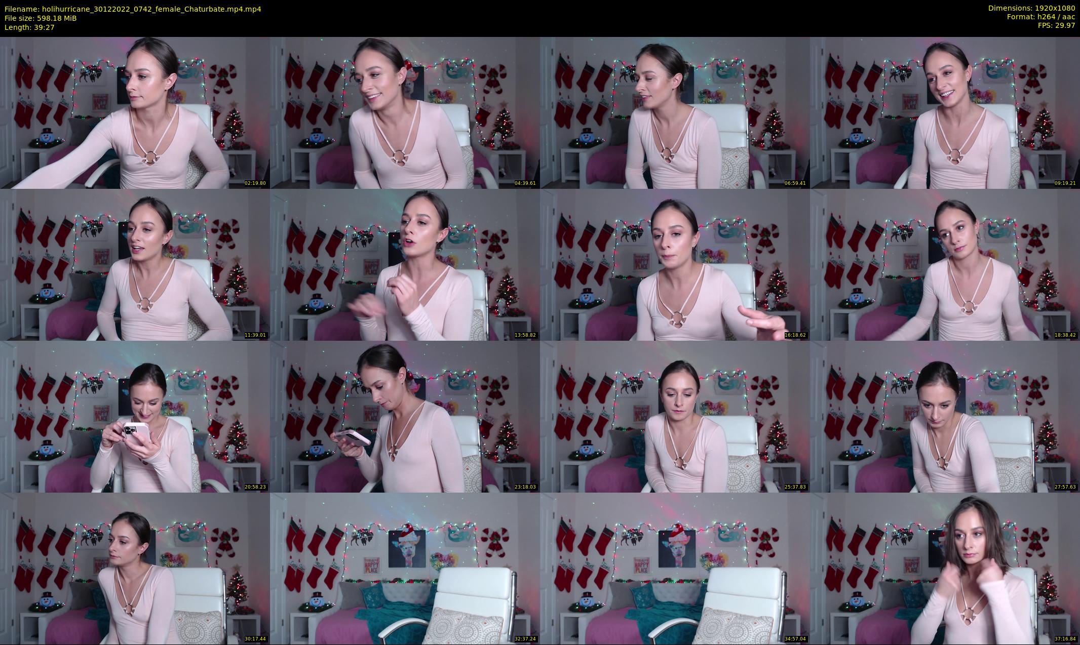 holihurricane — 40 minute Chaturbate female cam show recording, 1080p, Dec 30, 2022
