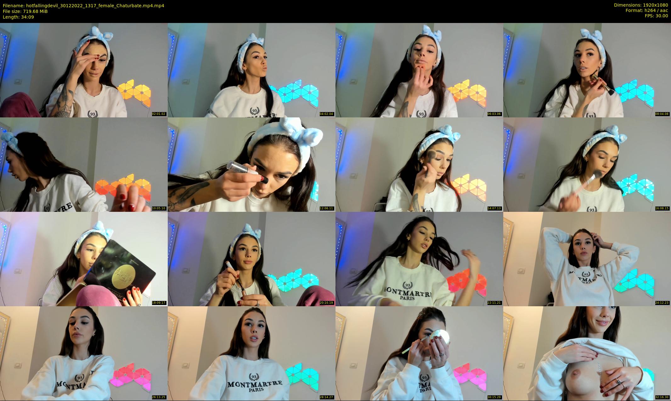 hotfallingdevil — 35 minute Chaturbate female cam show recording, 1080p, Dec 30, 2022