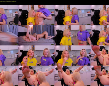 hottyblonds — 55 minute Chaturbate couple cam show recording, 1080p, Dec 31, 2022