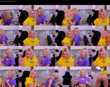 hottyblonds — 38 minute Chaturbate couple cam show recording, 1080p, Dec 31, 2022