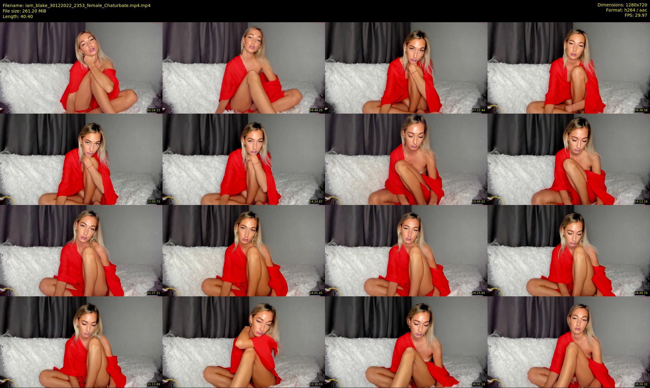 iam_blake — 41 minute Chaturbate female cam show recording, 720p, Dec 30, 2022