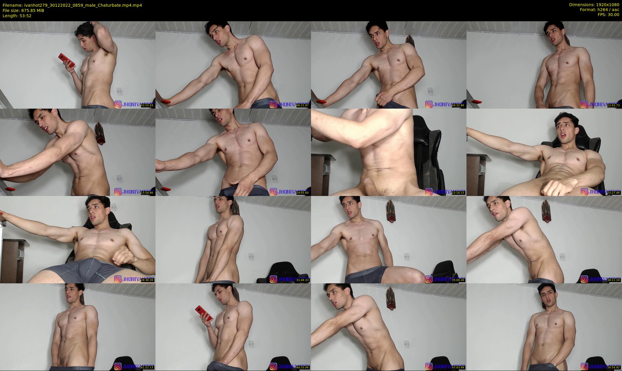 ivanhot279 — 54 minute Chaturbate male cam show recording, 1080p, Dec 30, 2022