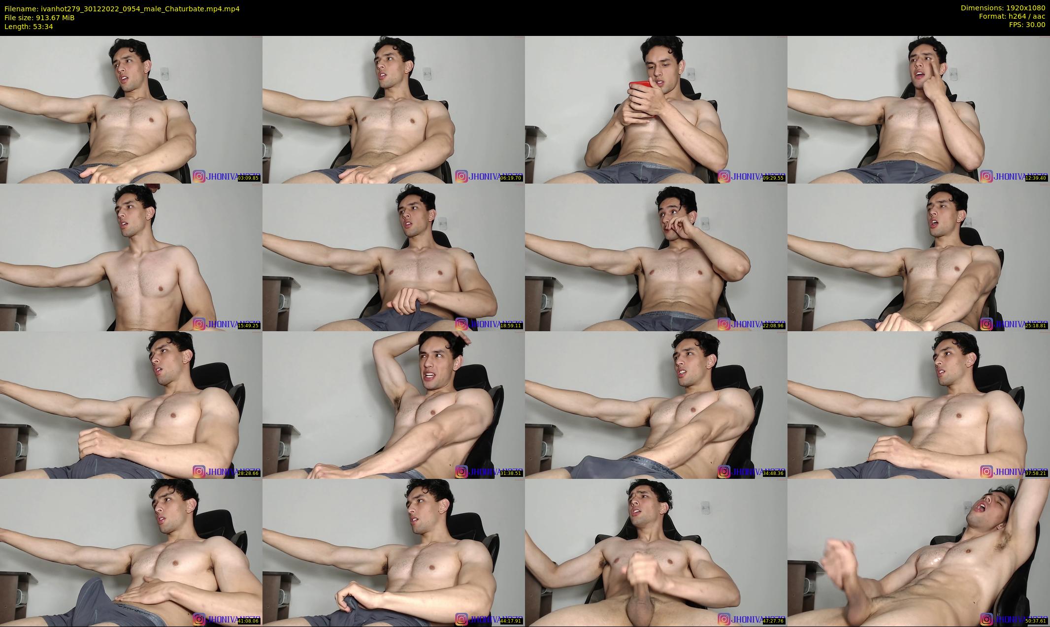 ivanhot279 — 54 minute Chaturbate male cam show recording, 1080p, Dec 30, 2022