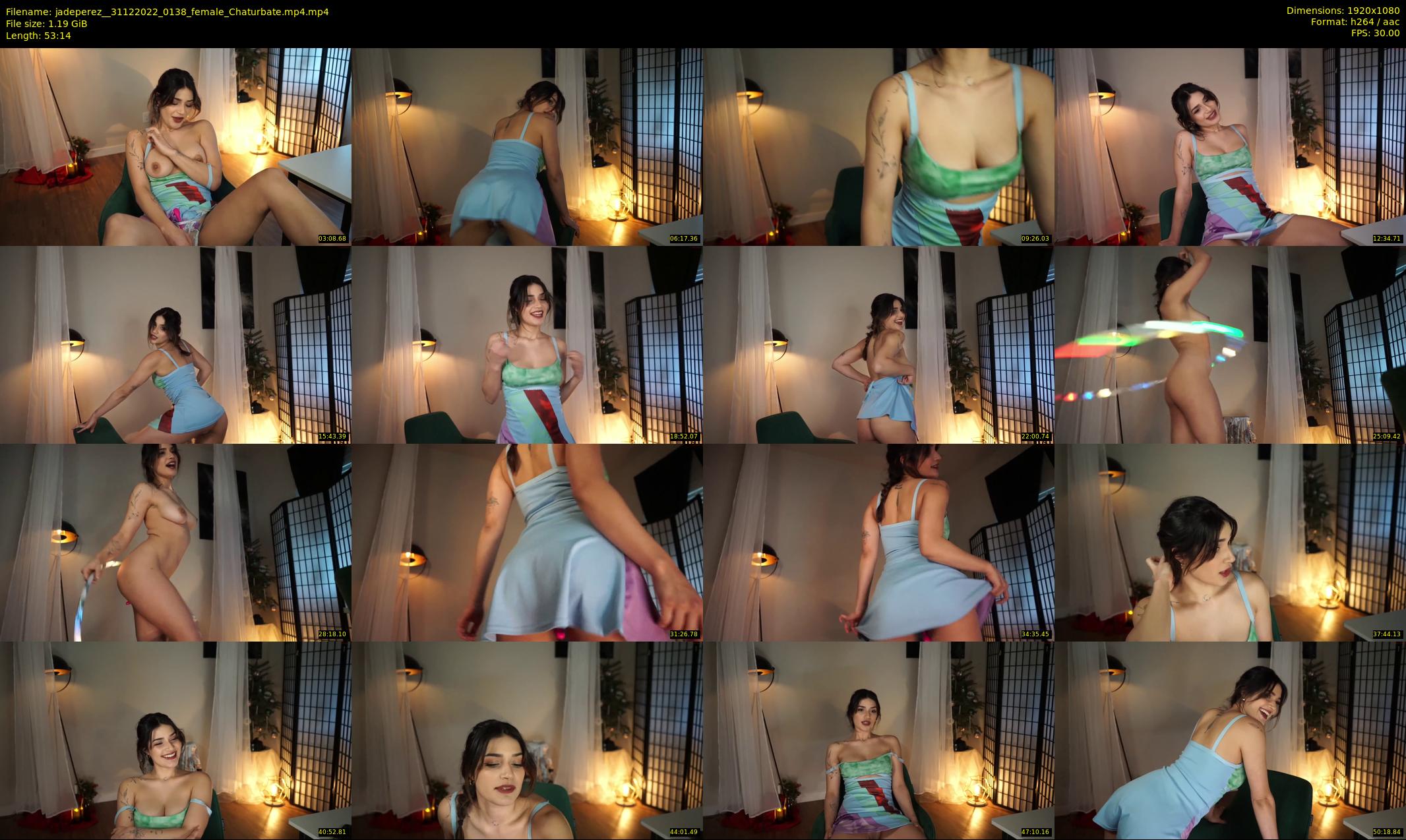 jadeperez_ — 54 minute Chaturbate female cam show recording, 1080p, Dec 31, 2022