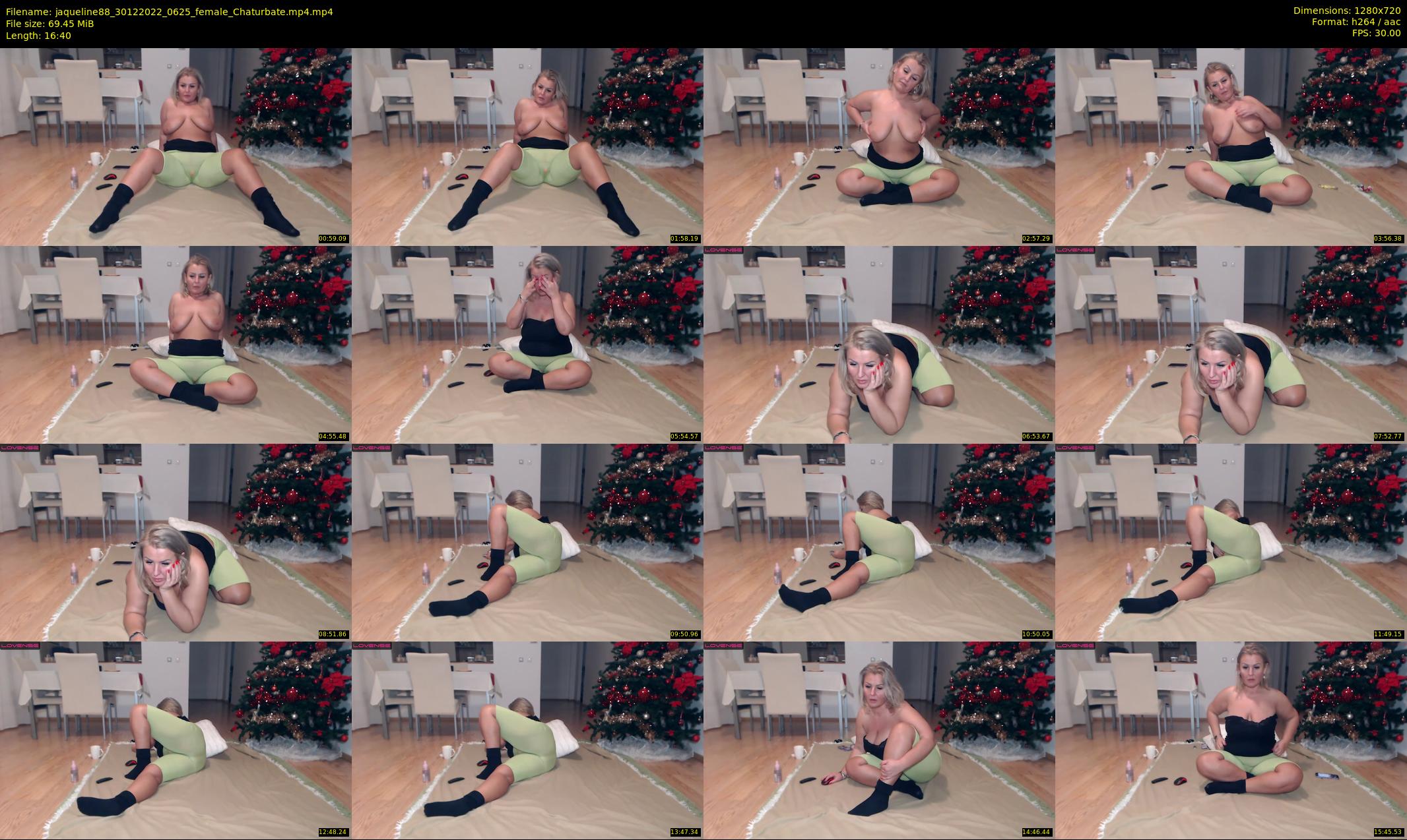 jaqueline88 — 17 minute Chaturbate female cam show recording, 720p, Dec 30, 2022