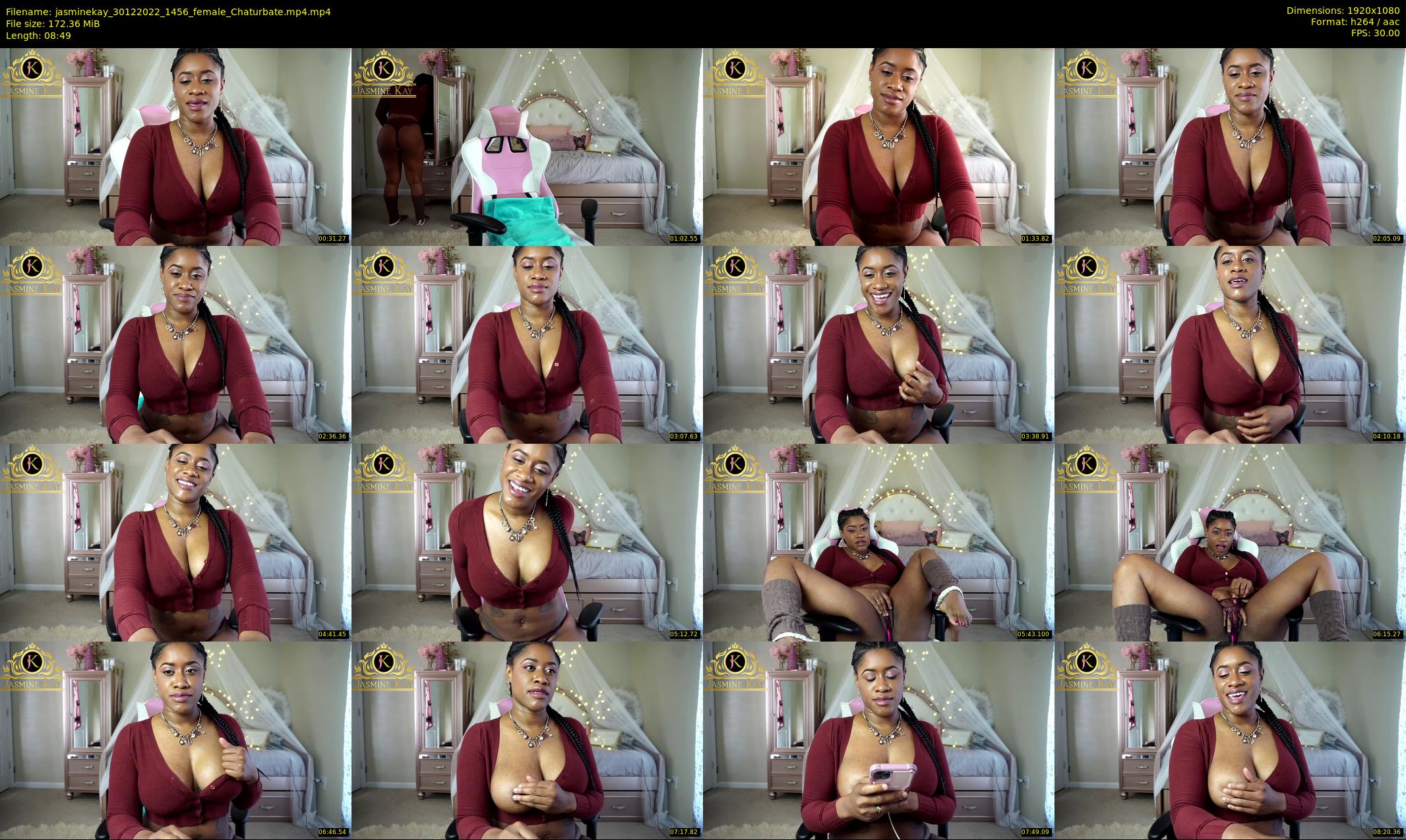 jasminekay — 9 minute Chaturbate female cam show recording, 1080p, Dec 30, 2022