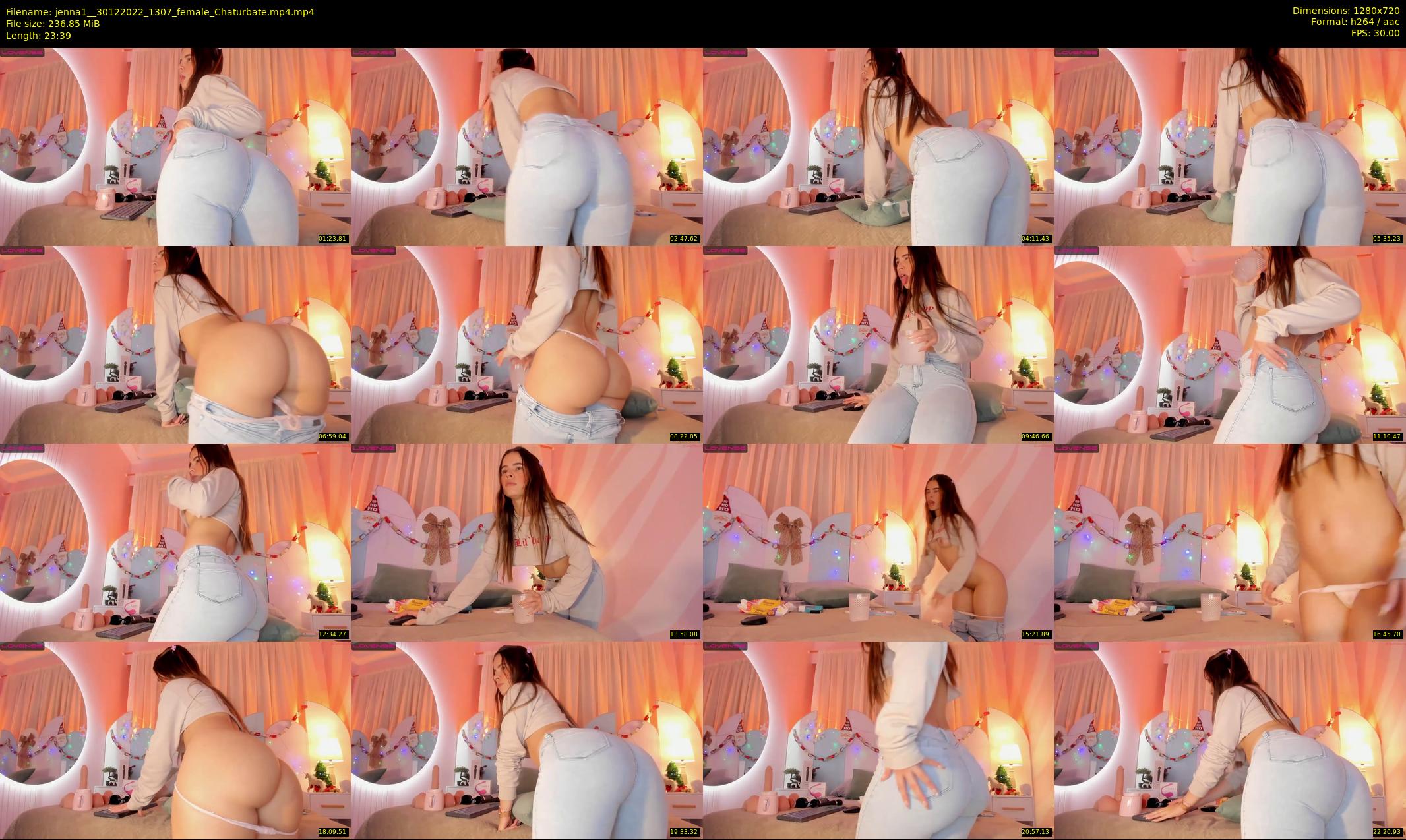 jenna1_ — 24 minute Chaturbate female cam show recording, 720p, Dec 30, 2022