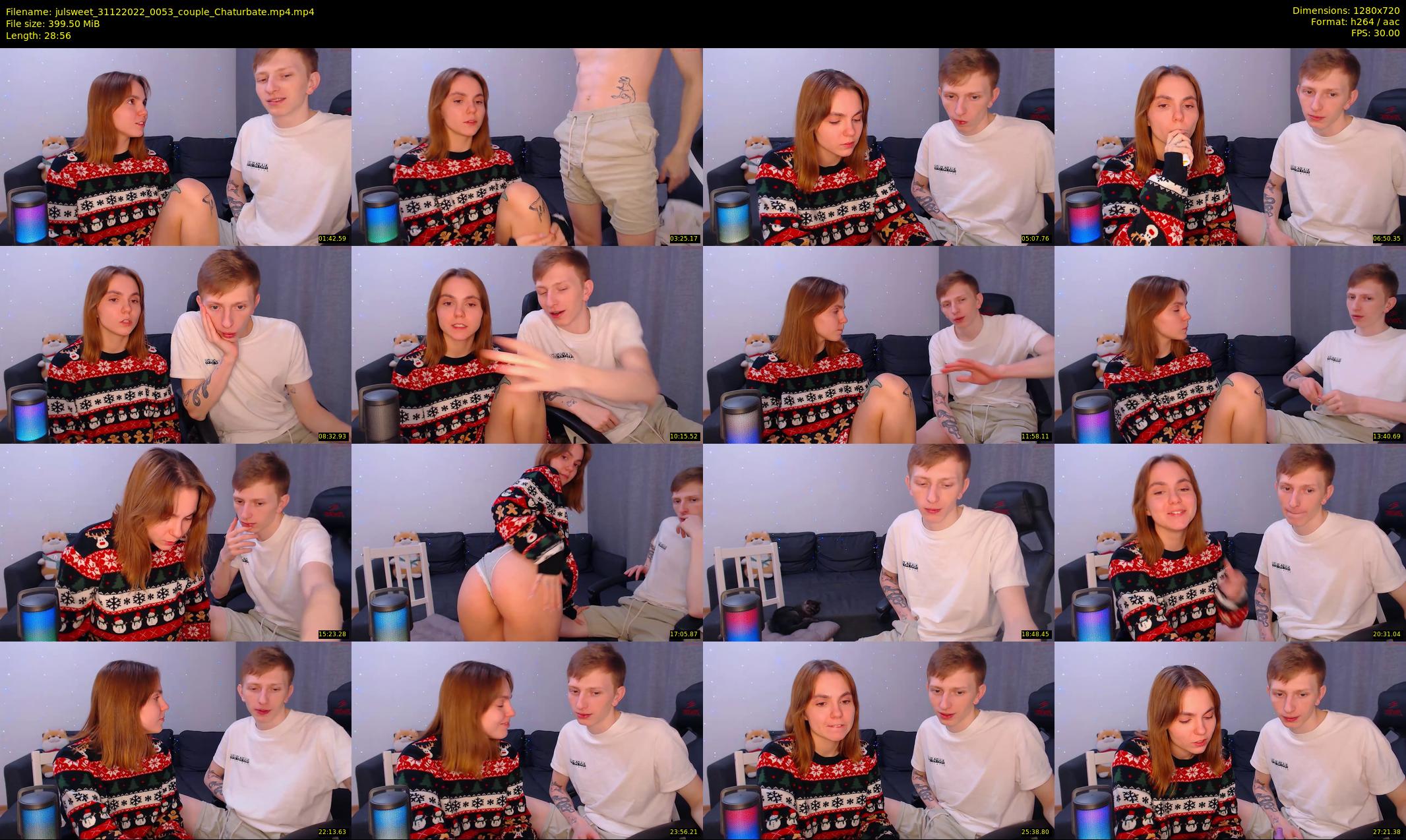 julsweet — 29 minute Chaturbate male cam show recording, 720p, Dec 31, 2022