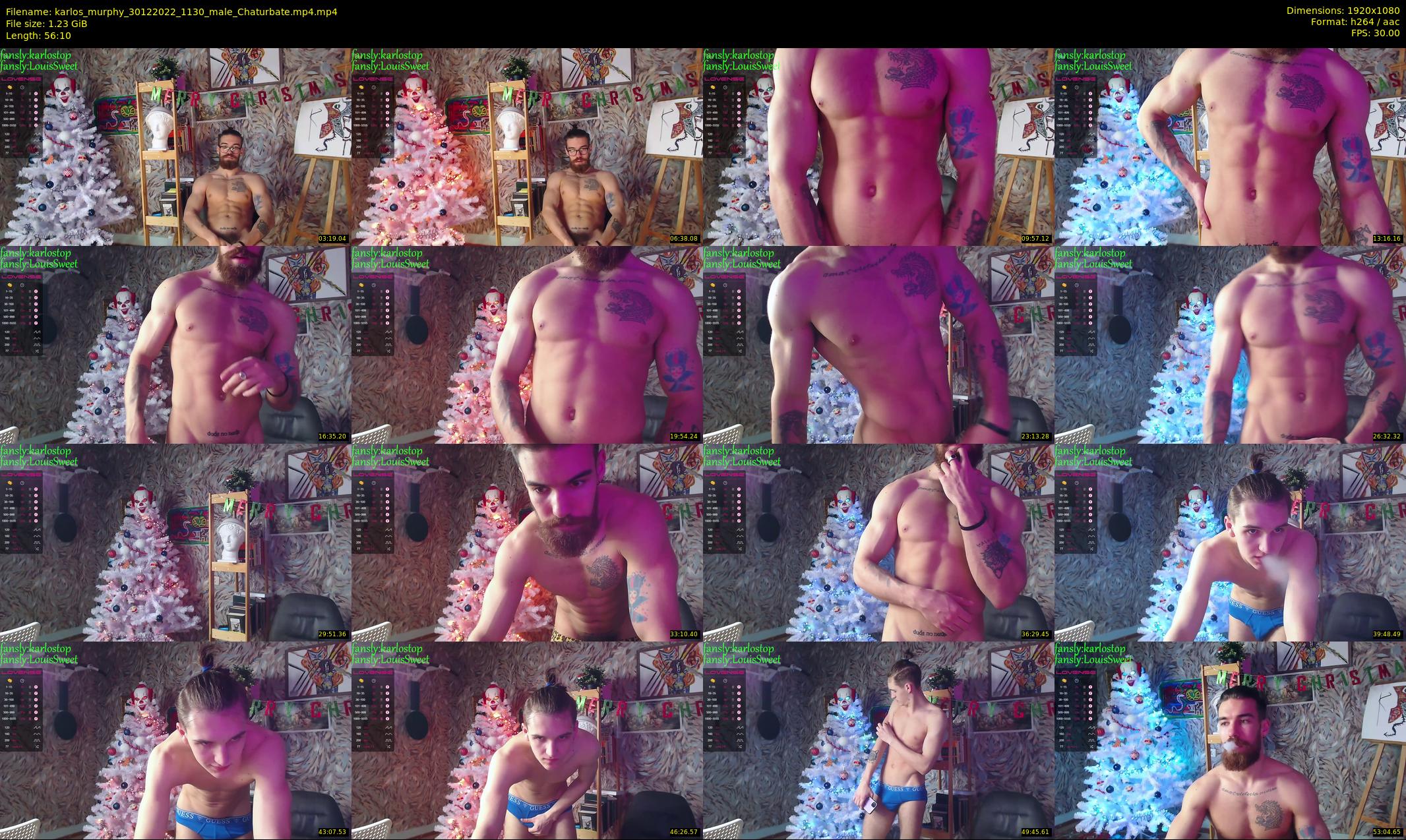 karlos_murphy — 57 minute Chaturbate male cam show recording, 1080p, Dec 30, 2022