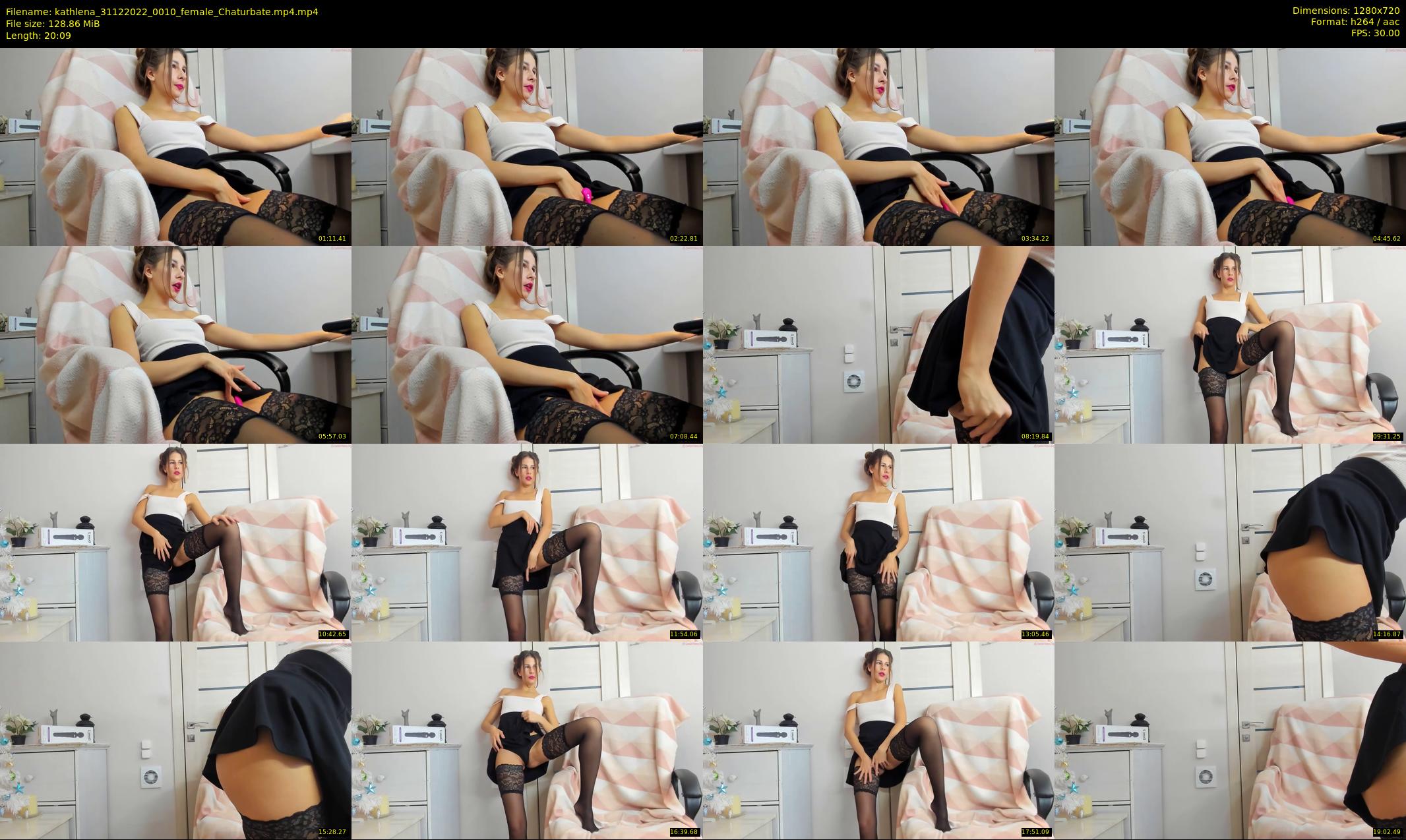 kathlena — 21 minute Chaturbate female cam show recording, 720p, Dec 31, 2022