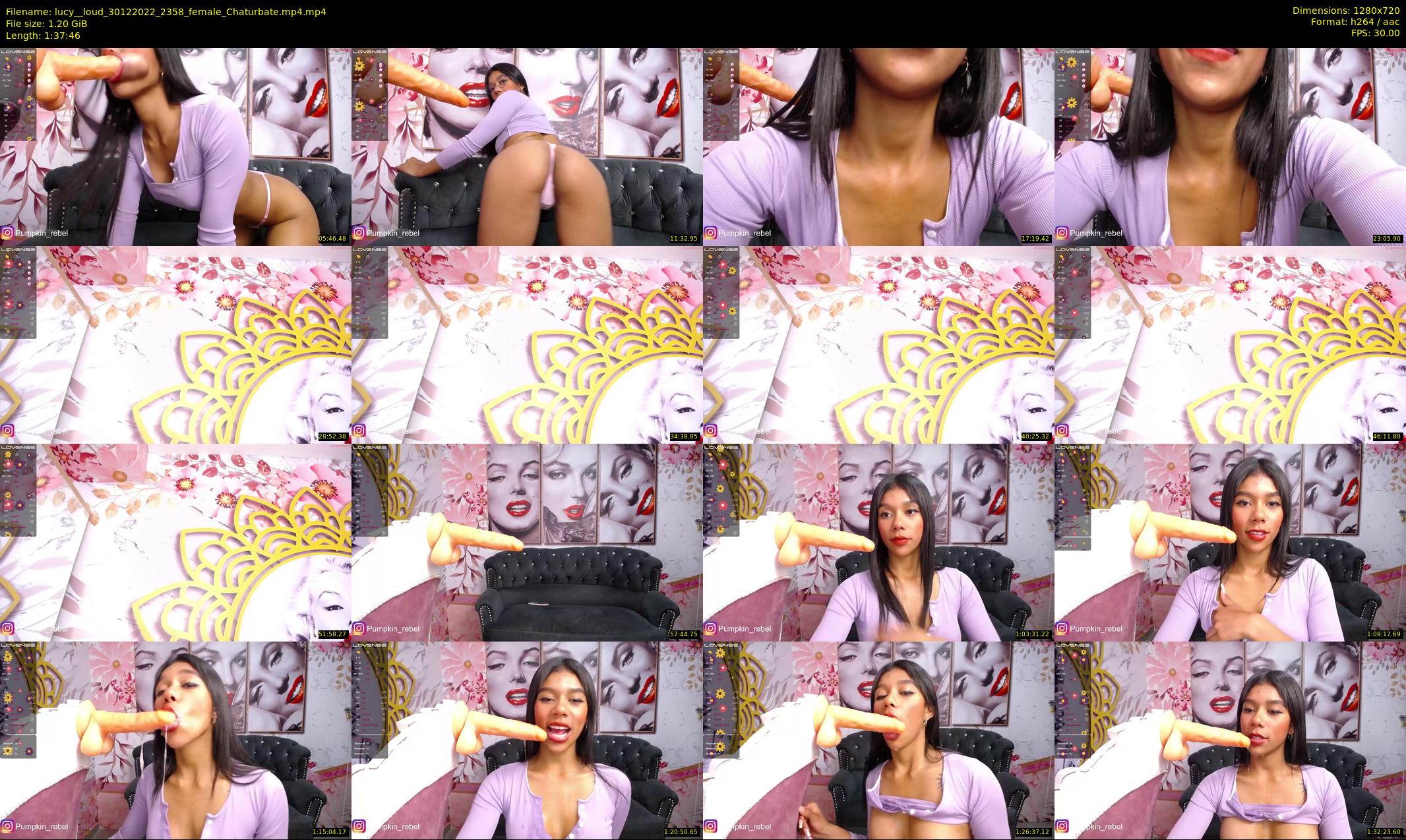 lucy__loud — 98 minute Chaturbate female cam show recording, 720p, Dec 30, 2022